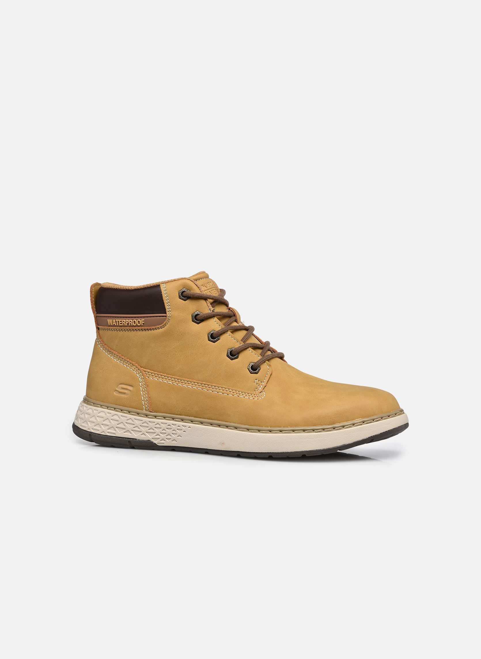Geschnürte Stiefeletten Garlan - Deno herren camel Skechers Geschnürte Stiefeletten Garlan - Deno herren camel WTN