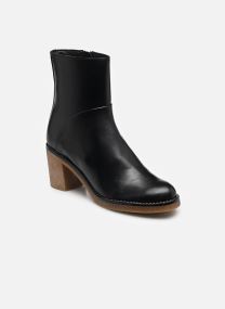 Bottines à lacets FI-AS-ZWATU femme noir