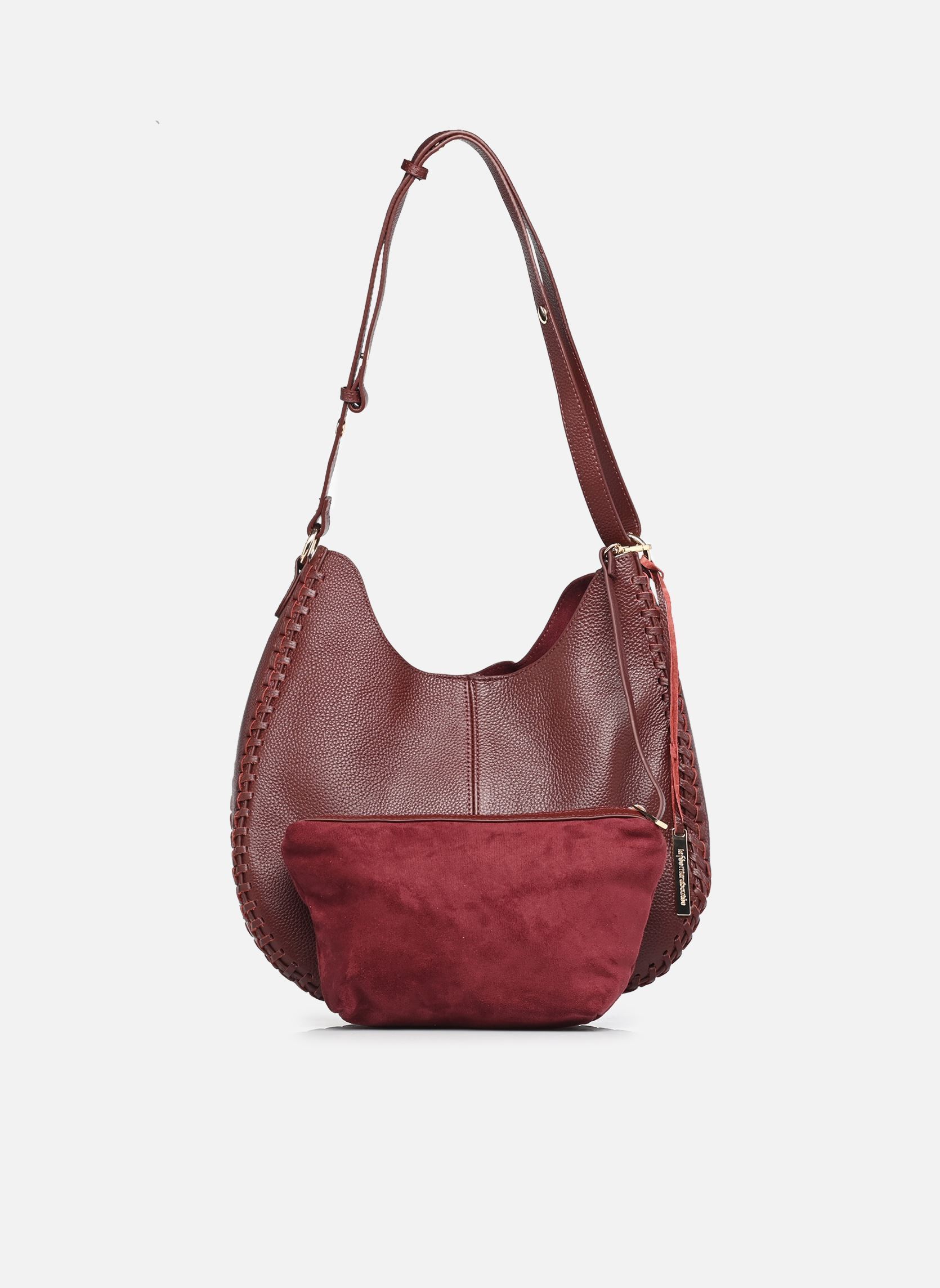 Sacs bandoulière FK-AM-ELSIE femme bordeaux La Fée Maraboutée Sacs bandoulière FK-AM-ELSIE femme bordeaux BOURGOGNE