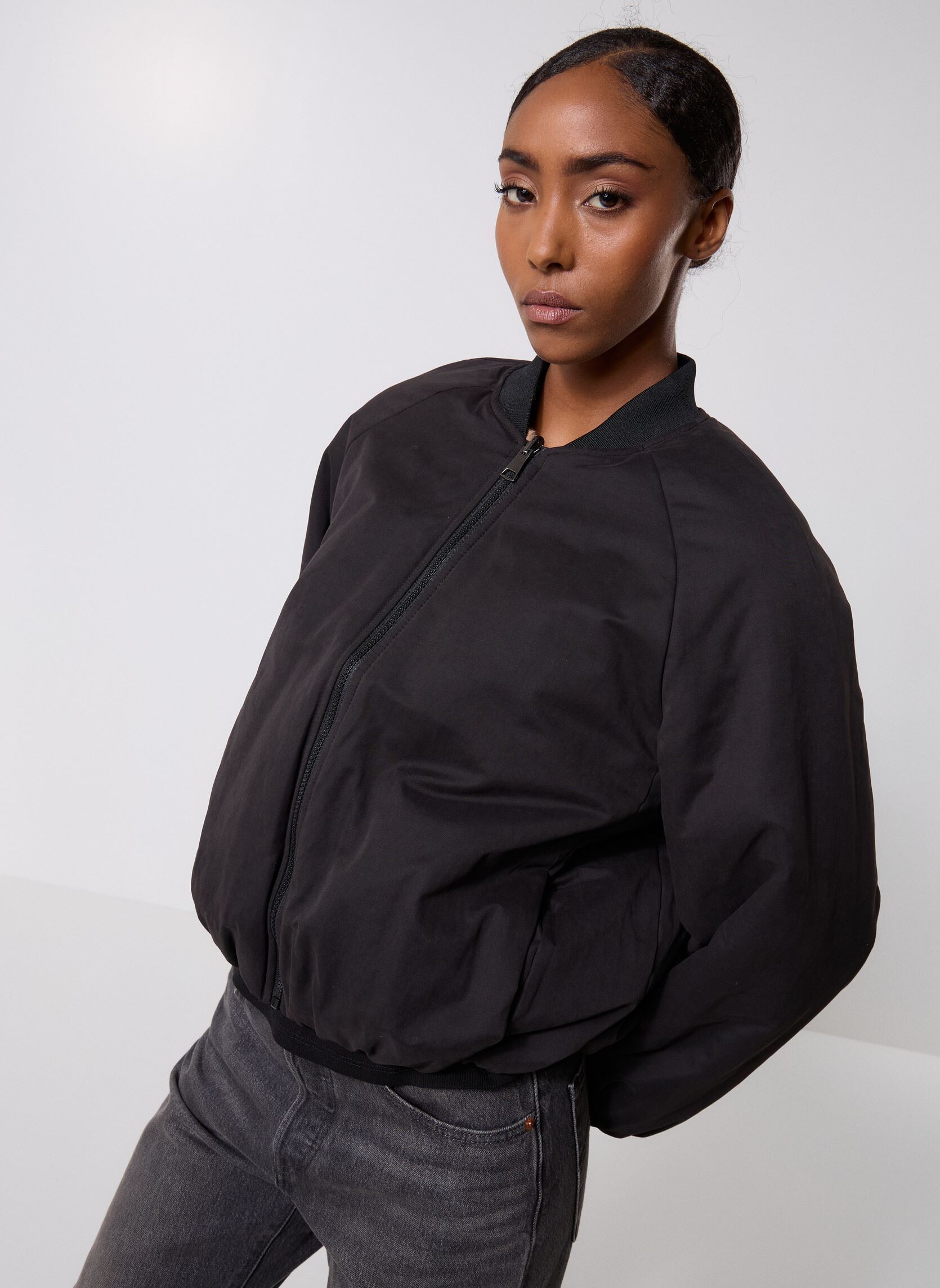 Blousons FK-GP-ELFE femme noir La Fée Maraboutée Blousons FK-GP-ELFE femme noir Noir