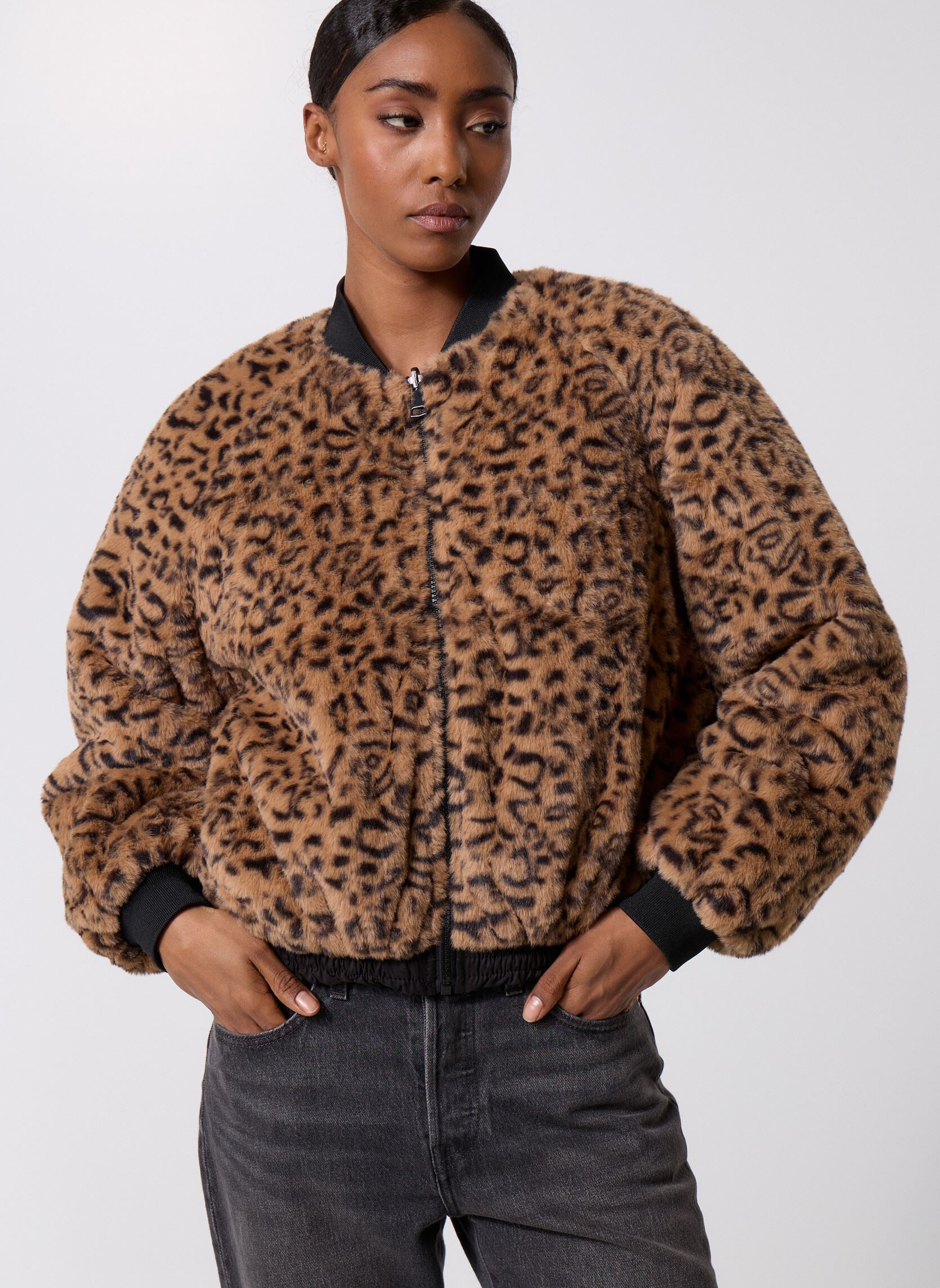 Blousons FK-GP-ELFE femme noir La Fée Maraboutée Blousons FK-GP-ELFE femme noir Noir