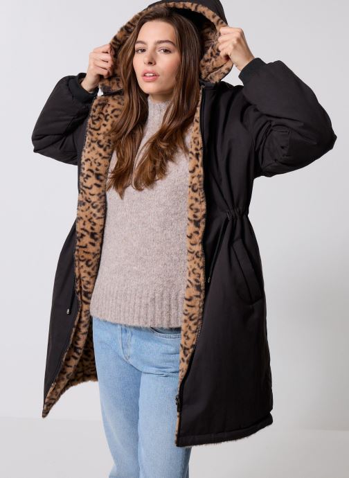 La Fée Maraboutée Parkas FK-GP-EVER femme noir