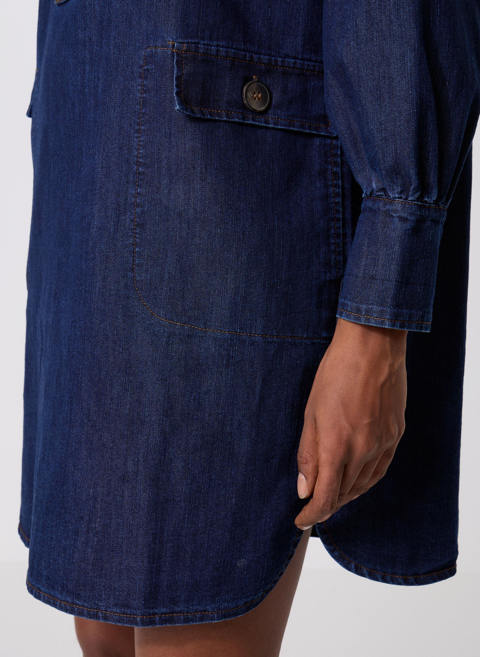 Jurken FK-RO-ELINE-D dames blauw La Fée Maraboutée Jurken FK-RO-ELINE-D dames blauw BRUT
