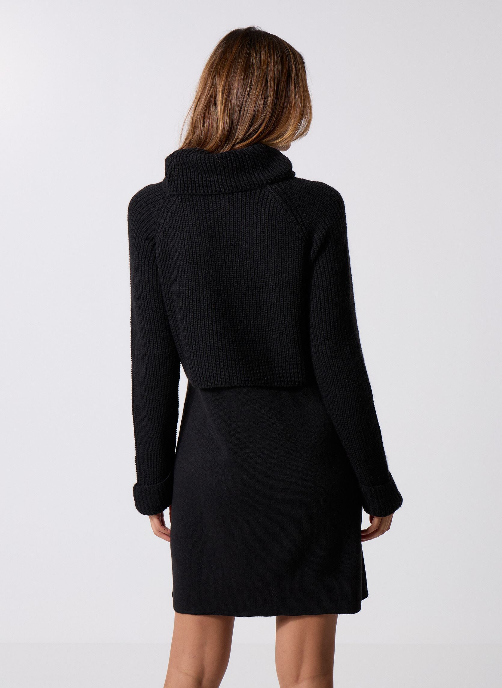 Robes FK-RO-EXILIA femme noir La Fée Maraboutée Robes FK-RO-EXILIA femme noir NOIR