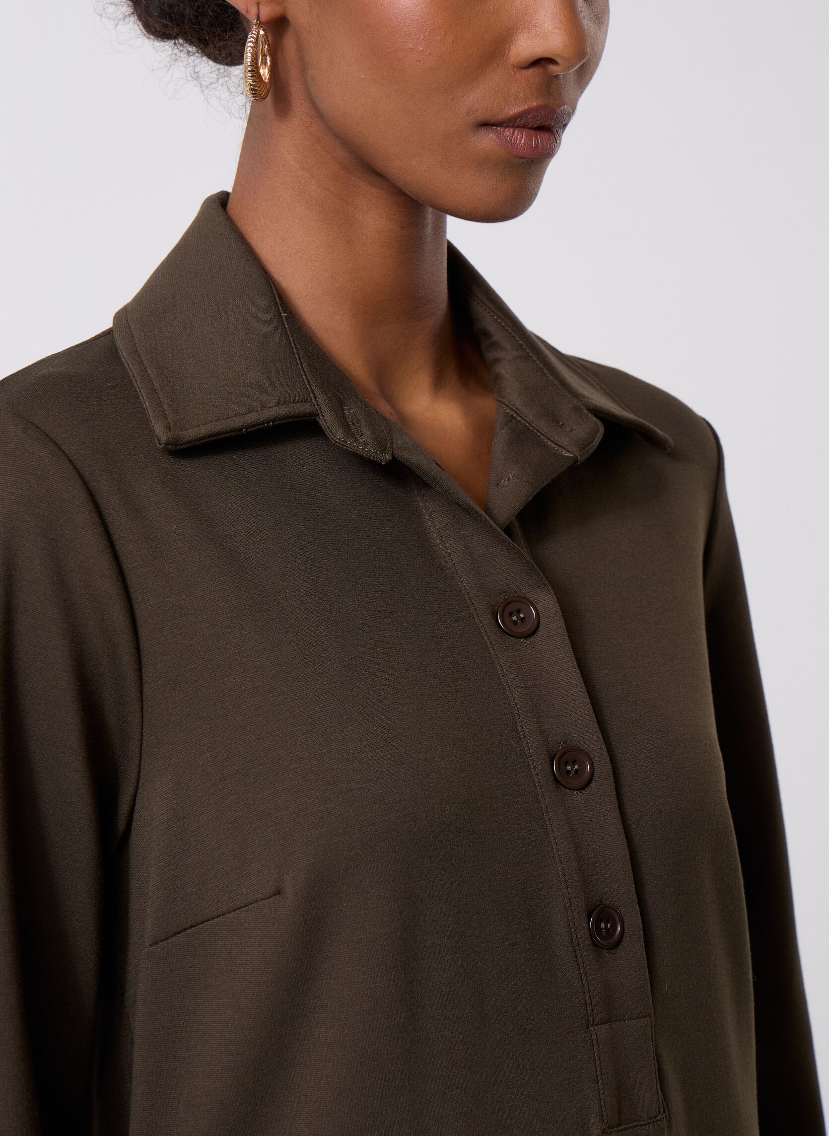Kleider FK-RO-ELDREN-M damen braun La Fée Maraboutée Kleider FK-RO-ELDREN-M damen braun BAOBAB