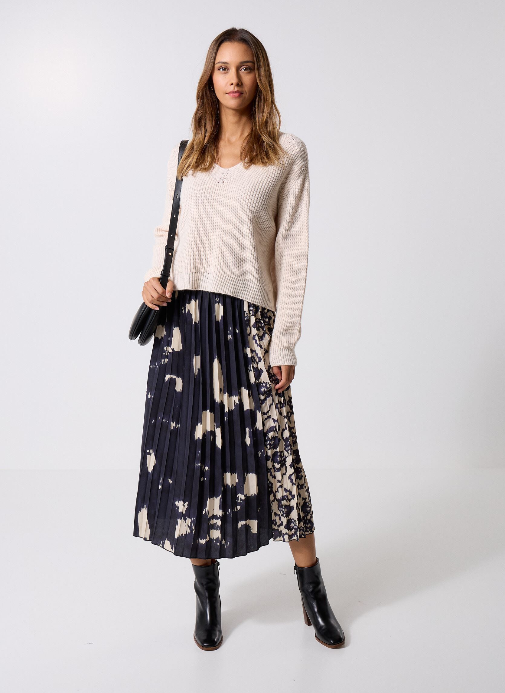 Pullover FK-PU-EZUJA damen weiß La Fée Maraboutée Pullover FK-PU-EZUJA damen weiß Ecru