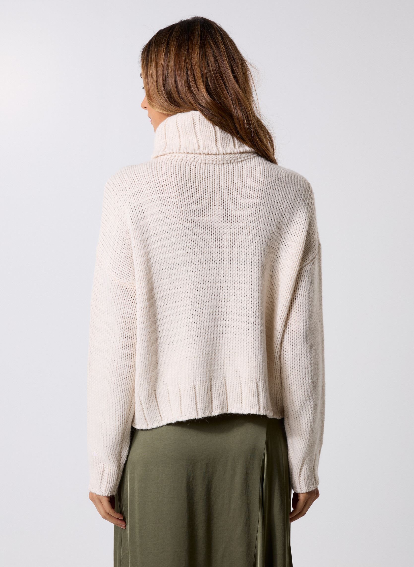 Pulls FK-PU-EREBE femme blanc La Fée Maraboutée Pulls FK-PU-EREBE femme blanc Ecru