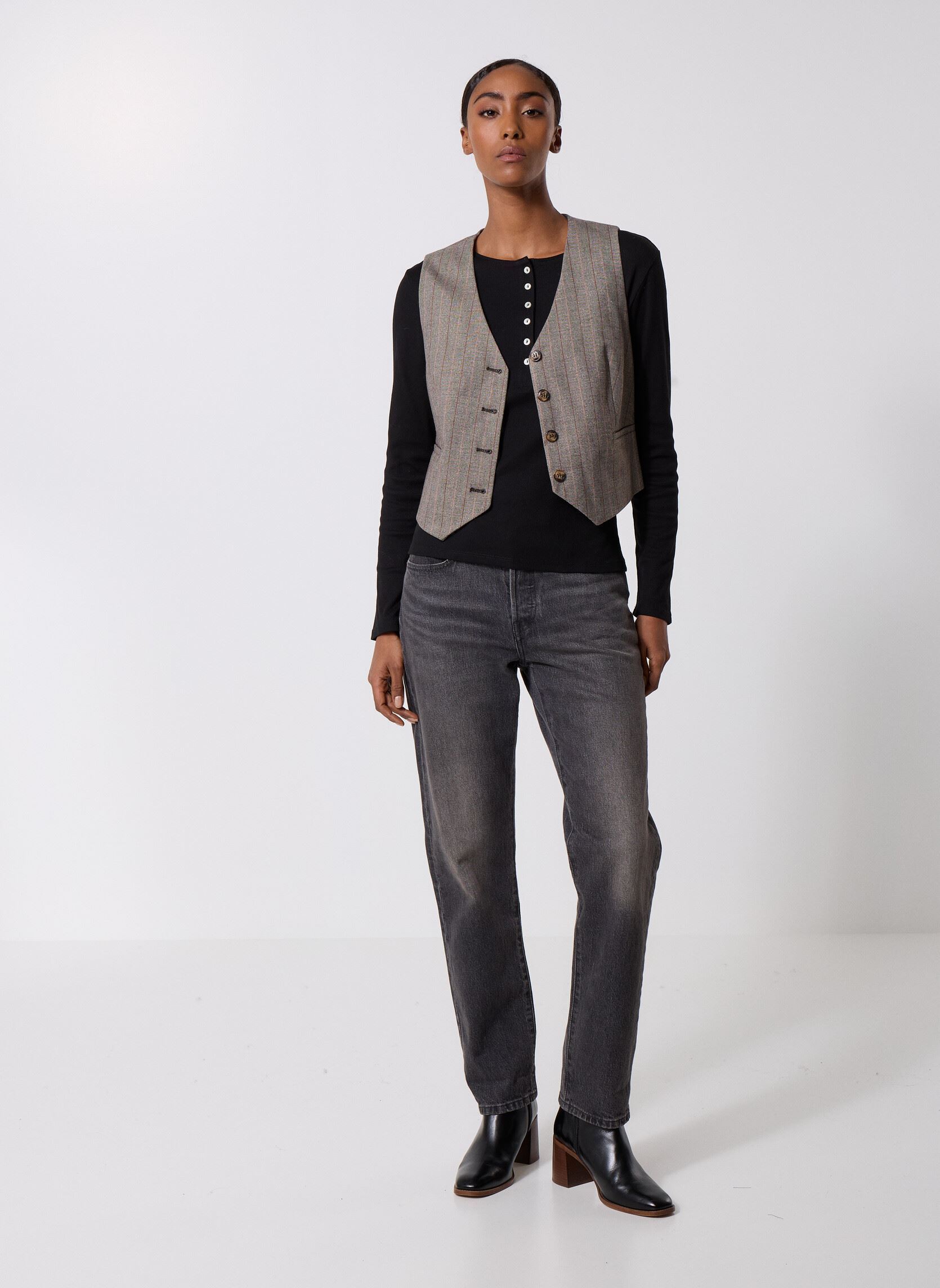 Jacken FK-VE-ZOOM-L damen grau La Fée Maraboutée Jacken FK-VE-ZOOM-L damen grau GREIGE