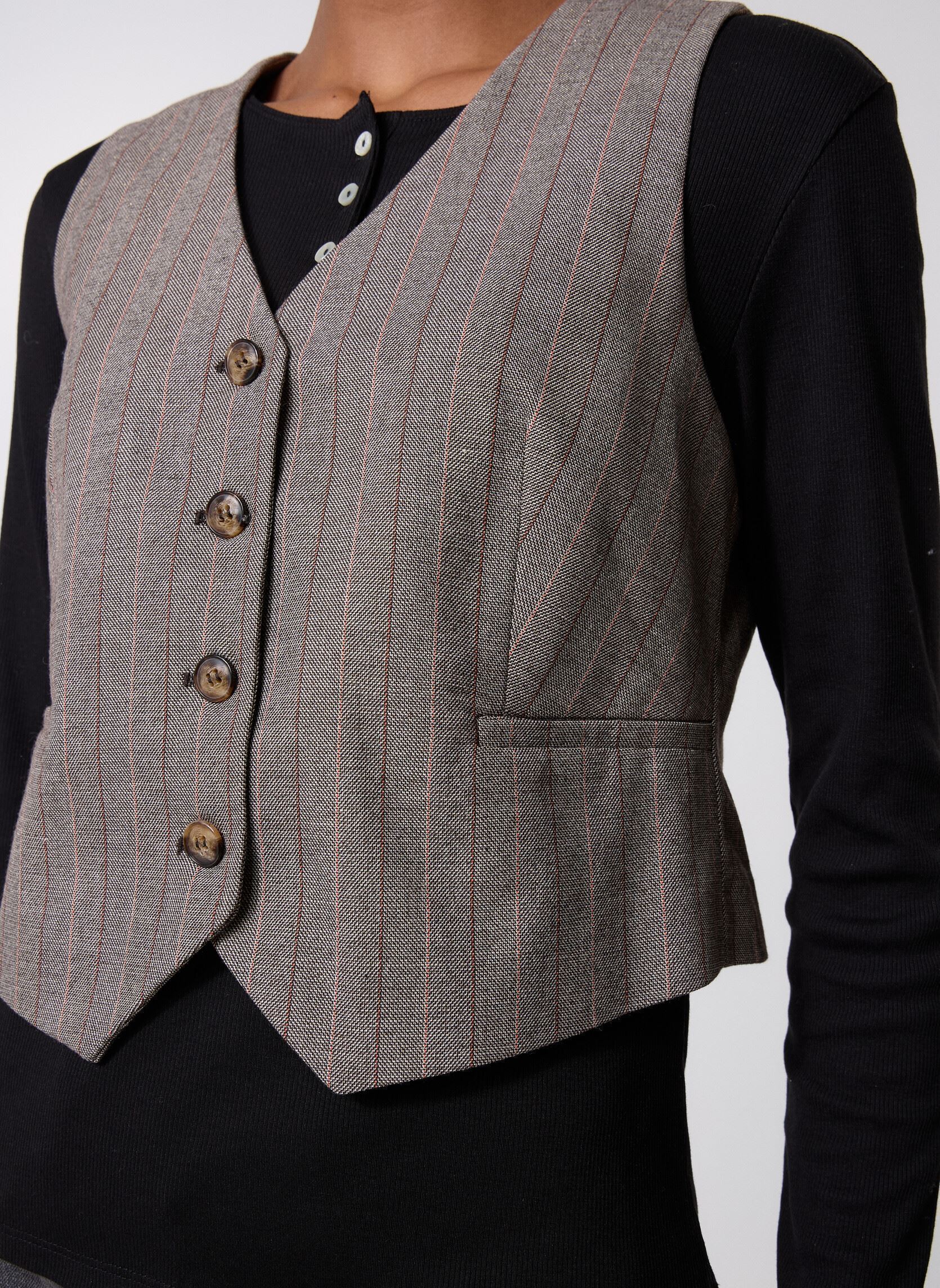 Jacken FK-VE-ZOOM-L damen grau La Fée Maraboutée Jacken FK-VE-ZOOM-L damen grau GREIGE