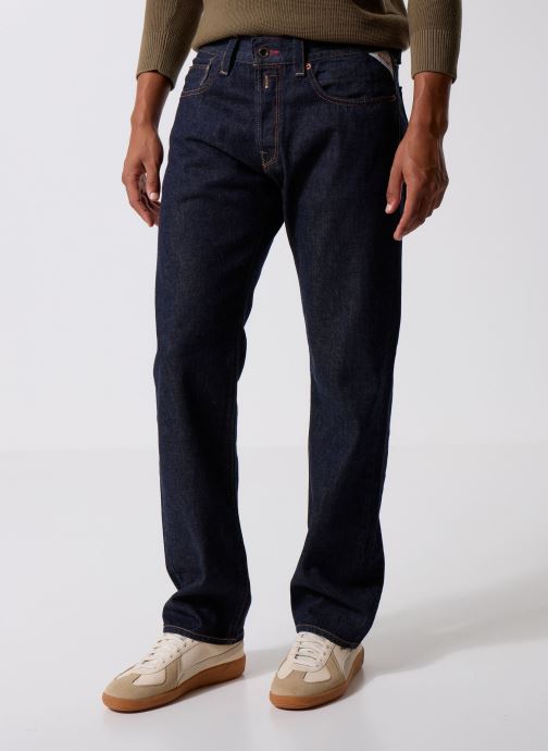 Replay Straight Fit Jeans Pantalon DENIM DERYCK COUPE REGULAR Roya herren blau