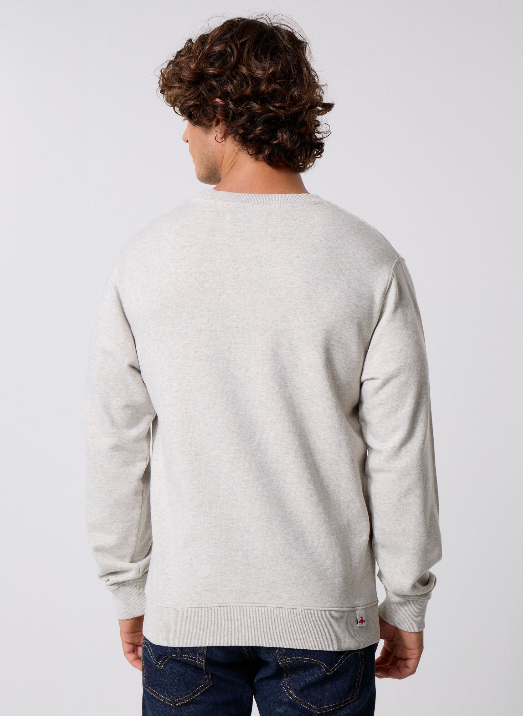 Sweatshirts Mesh Royal Eagle COUPE REGULAR herren grau Replay Sweatshirts Mesh Royal Eagle COUPE REGULAR herren grau LIGHT GREY MELANGE