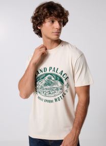 Tee-shirts manches courtes TShirt PIECE DYED HEAVY COTTON JERSEY CO homme blanc