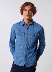 Chemises Chemise 6.5 OZ DEEP BLUE DENIM COUPE Re homme bleu Replay Chemises Chemise 6.5 OZ DEEP BLUE DENIM COUPE Re homme bleu Medium Blue