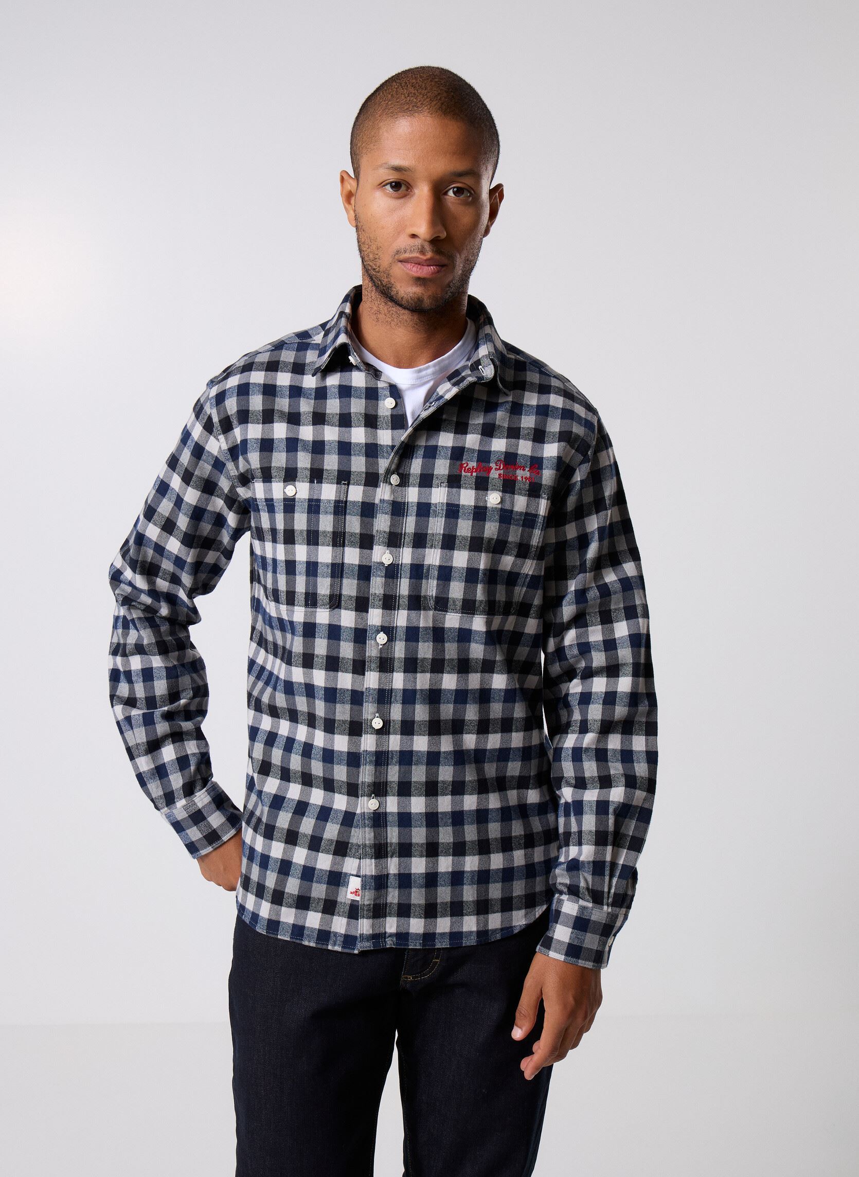 Vêtements Replay Chemise COUPE RELAXED pour Accessoires