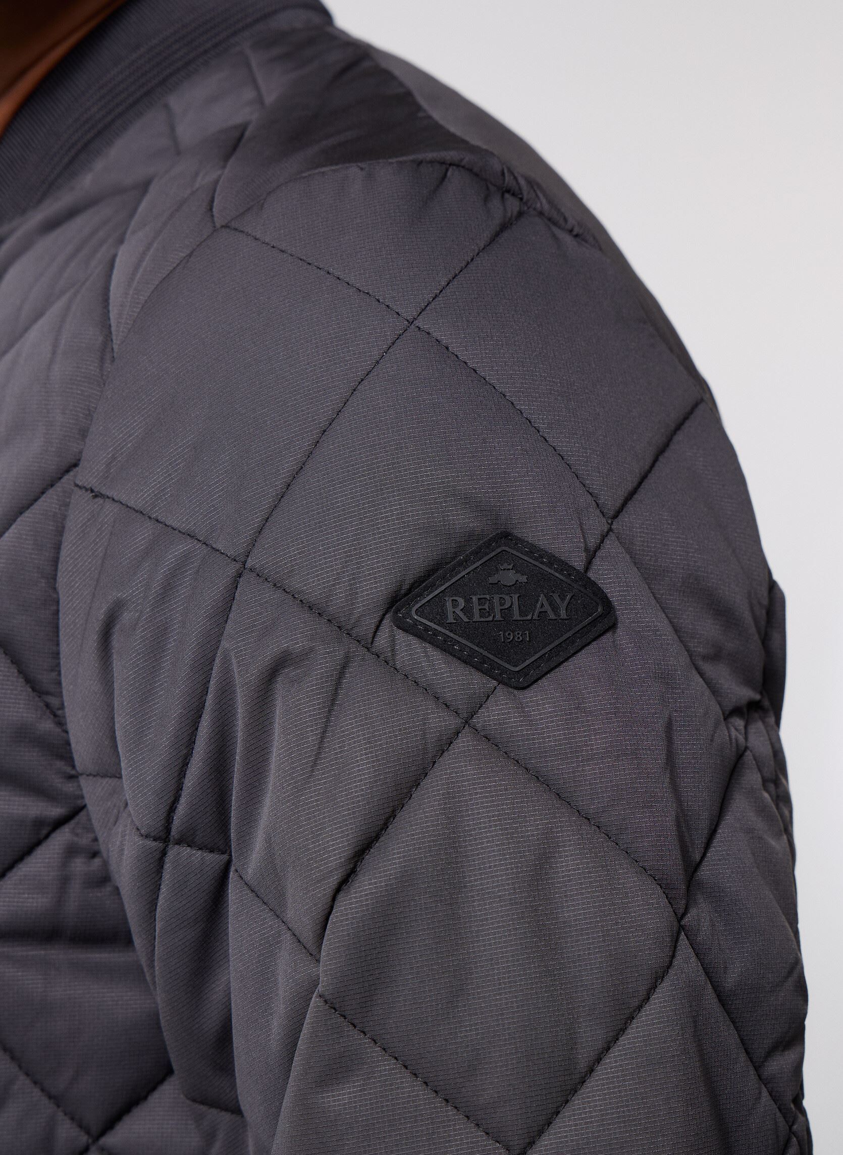 Jassen Blouson COUPE REGULAR heren zwart Replay Jassen Blouson COUPE REGULAR heren zwart Black