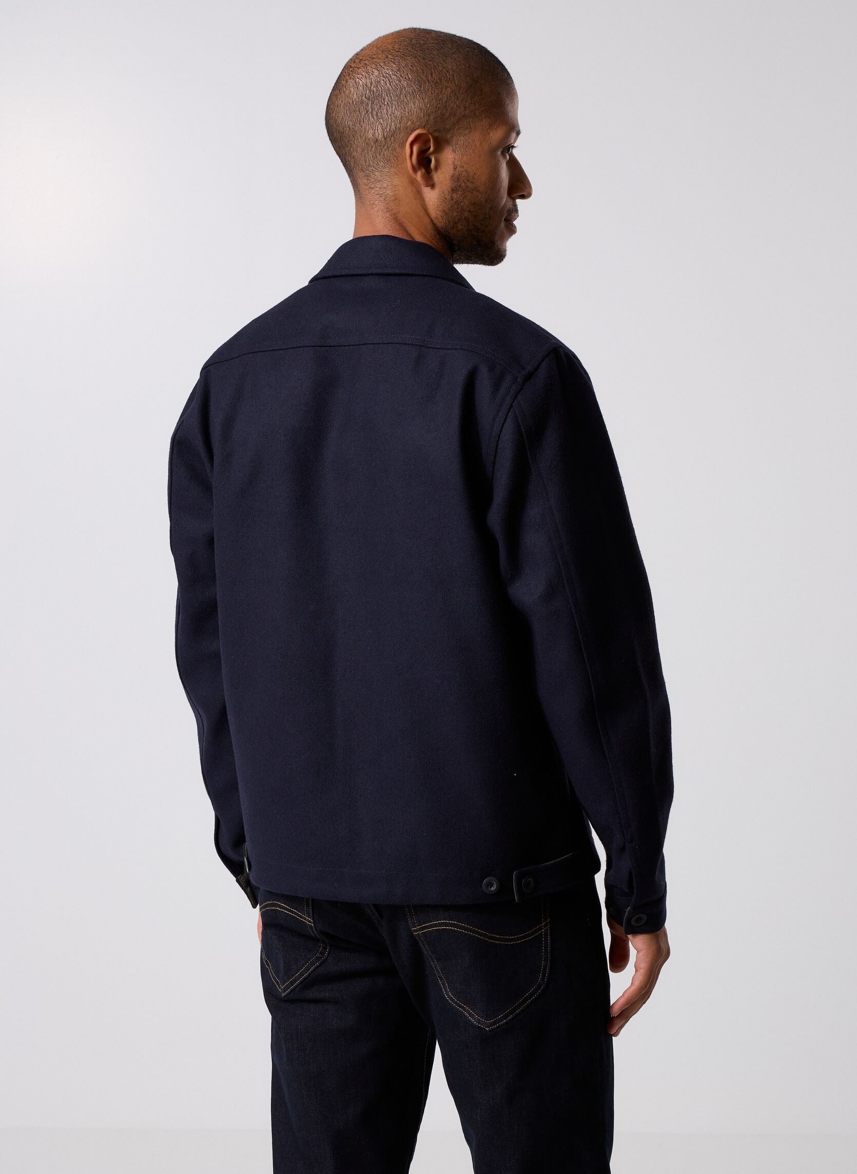 Jacken Blouson COUPE REGULAR herren blau Replay Jacken Blouson COUPE REGULAR herren blau DEEP BLUE