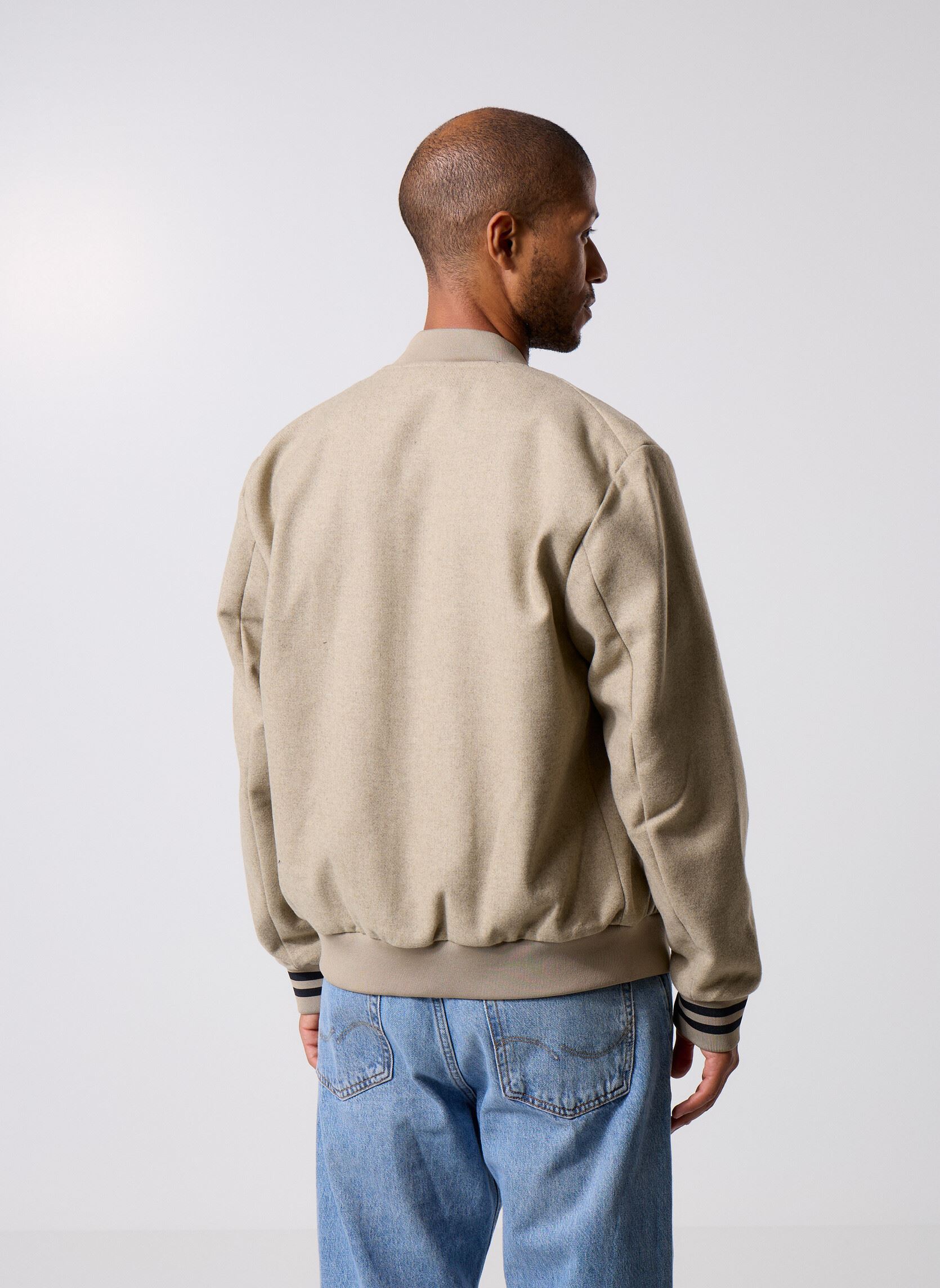 Jacken Blouson COUPE REGULAR herren beige Replay Jacken Blouson COUPE REGULAR herren beige SAND