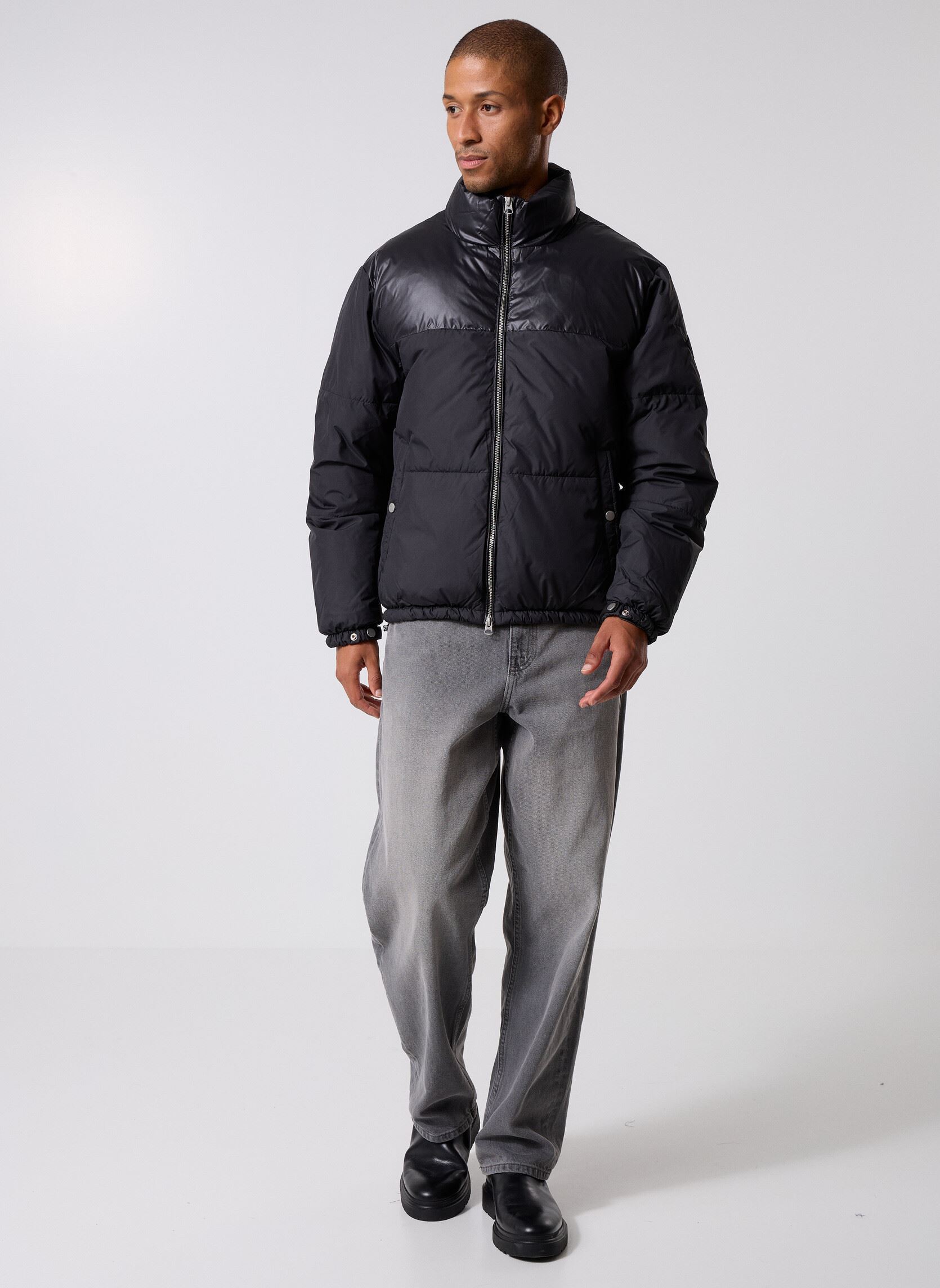 Daunenjacken Blouson COUPE RELAXED REGULAR herren schwarz Replay Daunenjacken Blouson COUPE RELAXED REGULAR herren schwarz Black