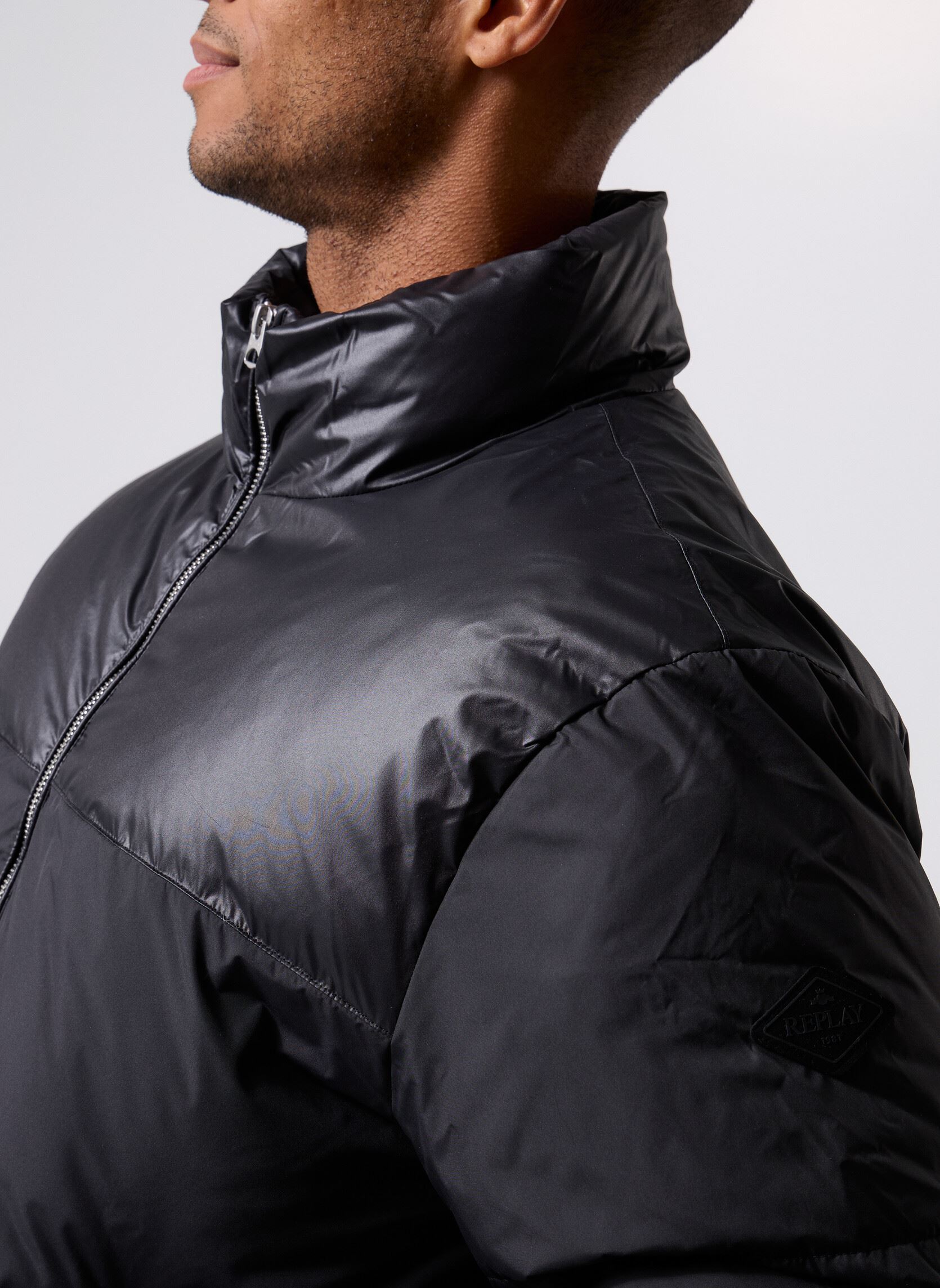 Daunenjacken Blouson COUPE RELAXED REGULAR herren schwarz Replay Daunenjacken Blouson COUPE RELAXED REGULAR herren schwarz Black