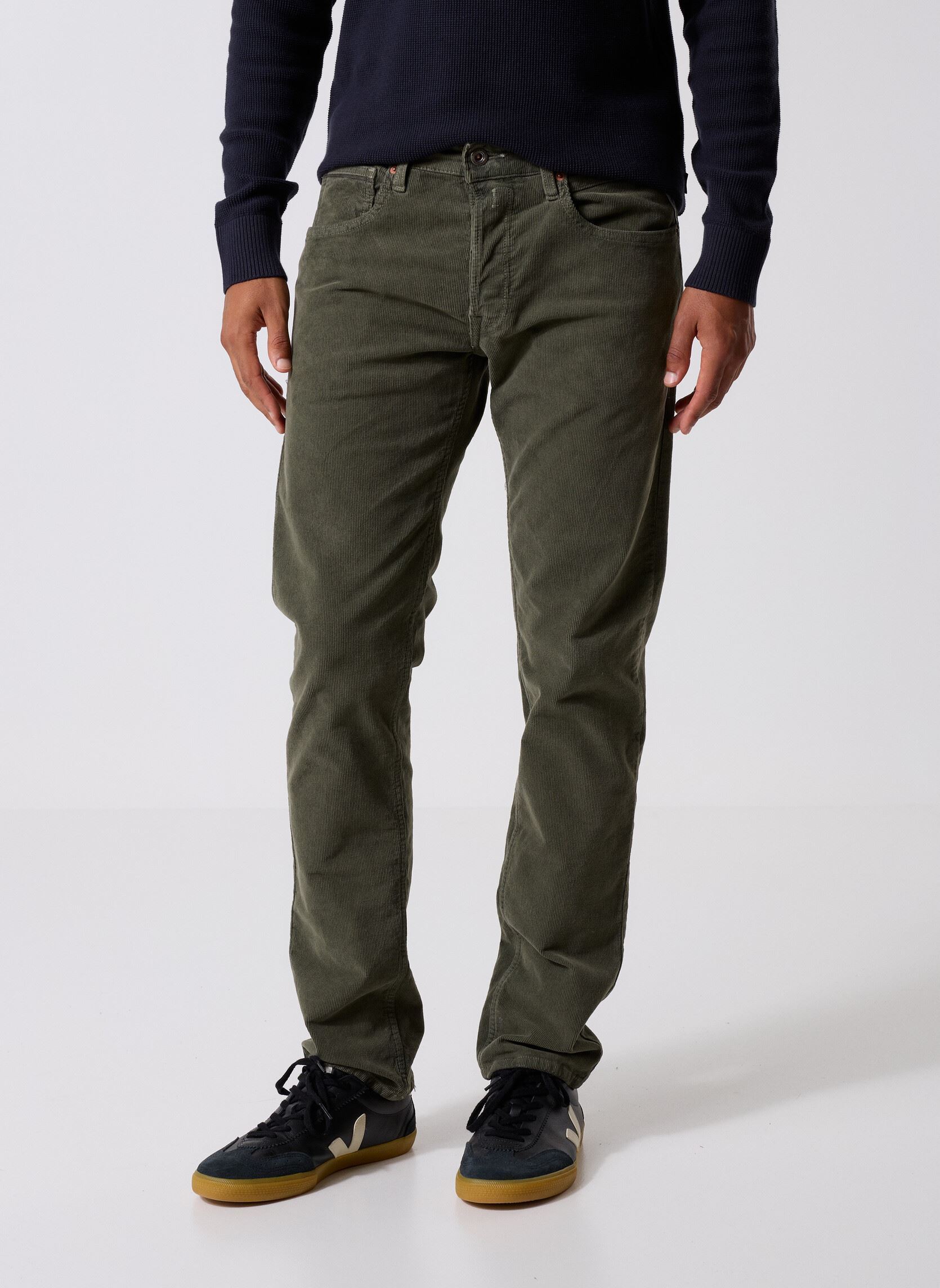 Vêtements Replay Pantalon VELOURS GROVER COUPE STRAIGHT pour Accessoires - vue 2