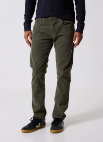 Pantalons droits Pantalon VELOURS GROVER COUPE STRAIGHT homme vert Replay Pantalons droits Pantalon VELOURS GROVER COUPE STRAIGHT homme vert COMBAT GREEN