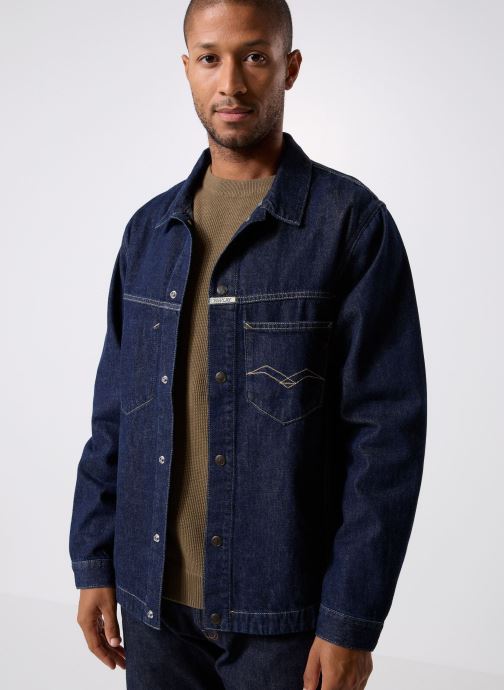 Replay Blousons Blouson 12 OZ RECYCLED INDIGO COTTON DEN homme bleu
