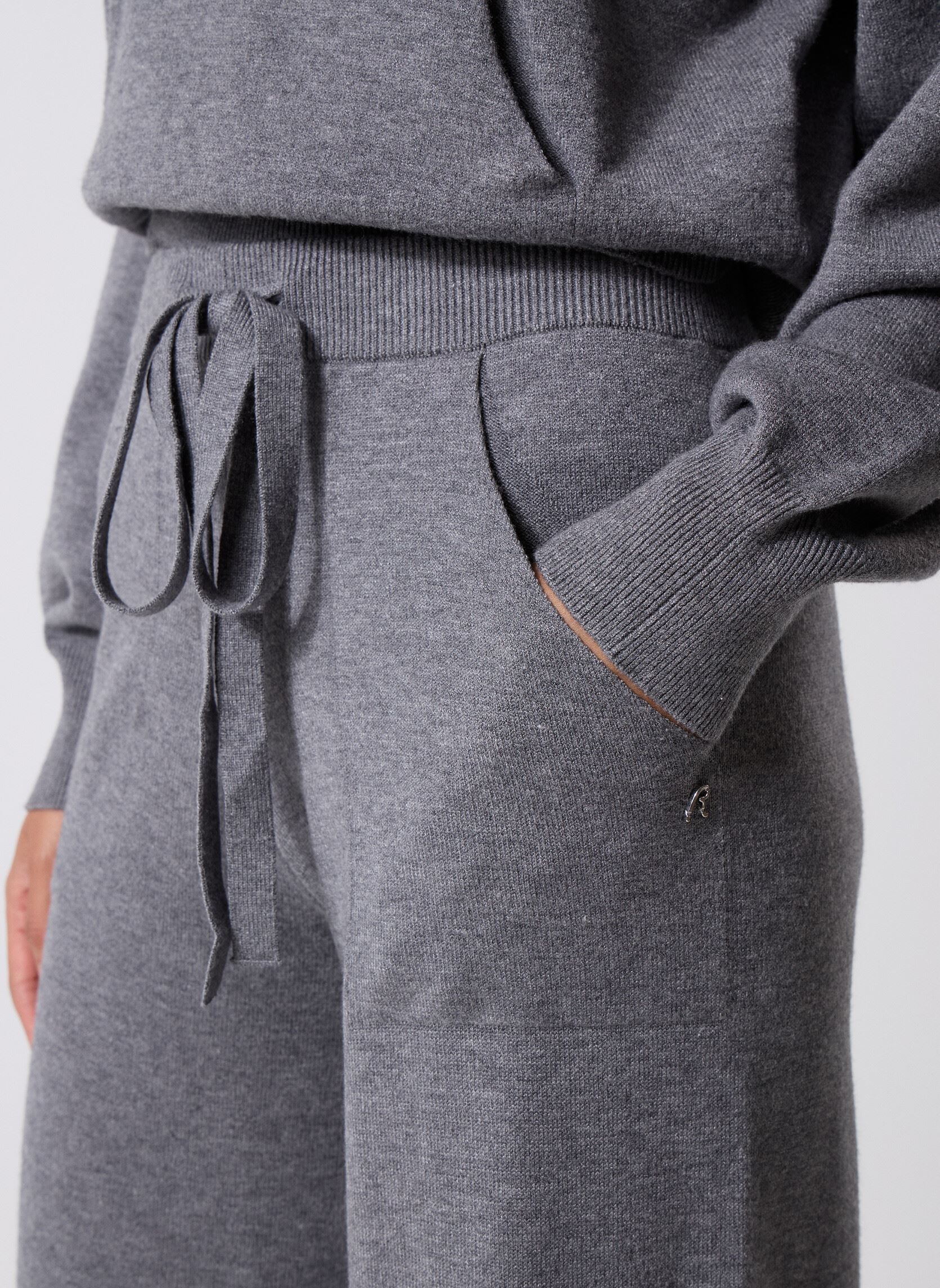Pantalons larges Pantalon COUPE REGULAR femme gris Replay Pantalons larges Pantalon COUPE REGULAR femme gris IRON MELANGE