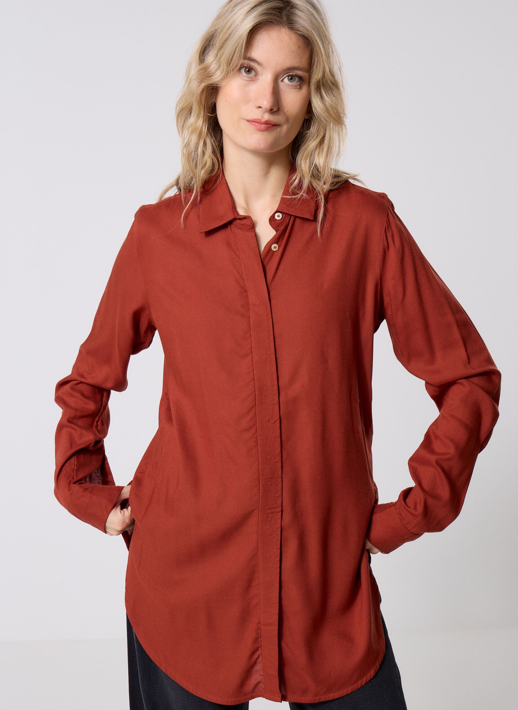 Vêtements Replay Chemise COUPE STRAIGHT pour - vue 2