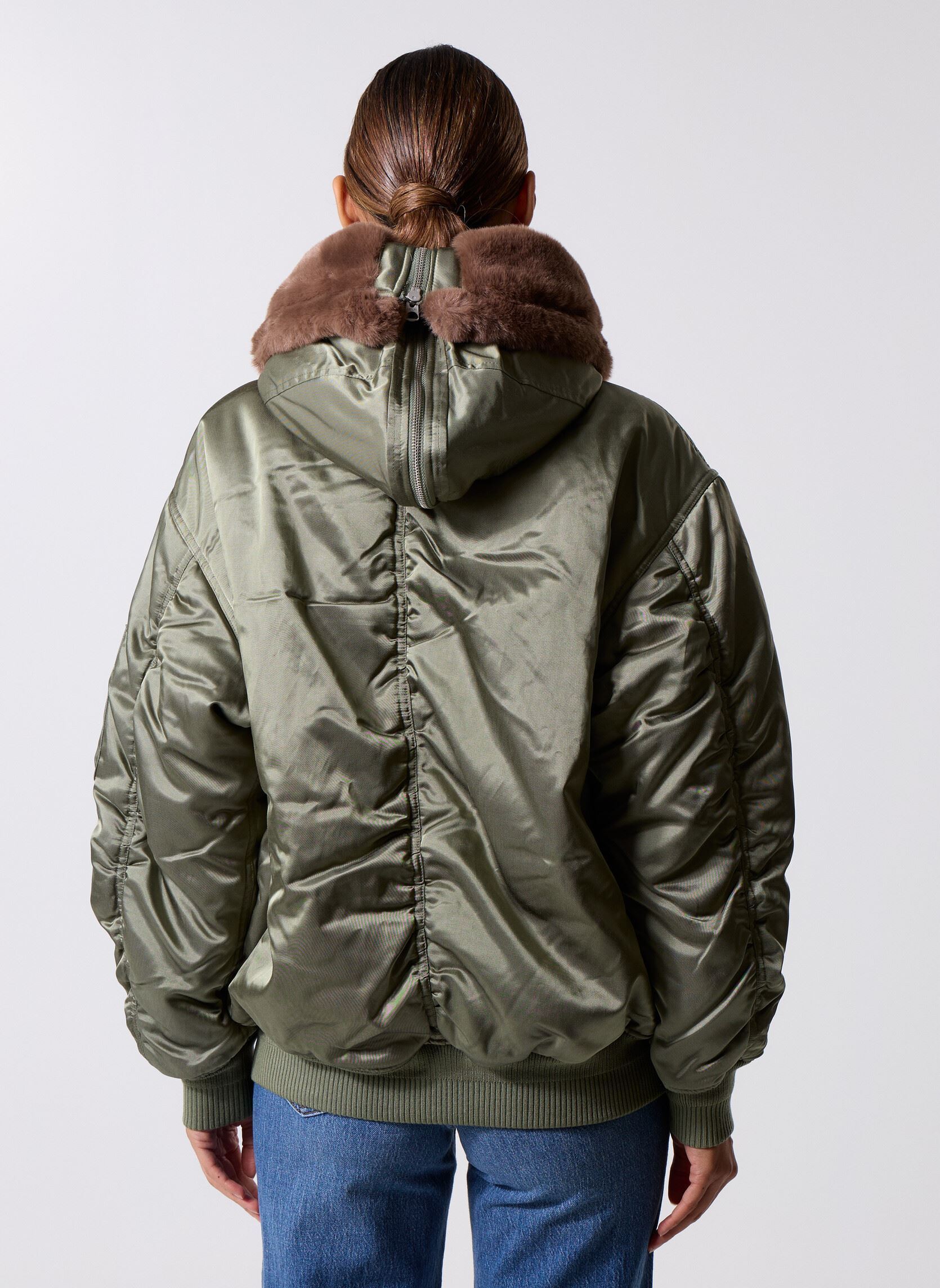 Mantels Blouson COUPE RELAXED dames groen Replay Mantels Blouson COUPE RELAXED dames groen SAGE GREEN