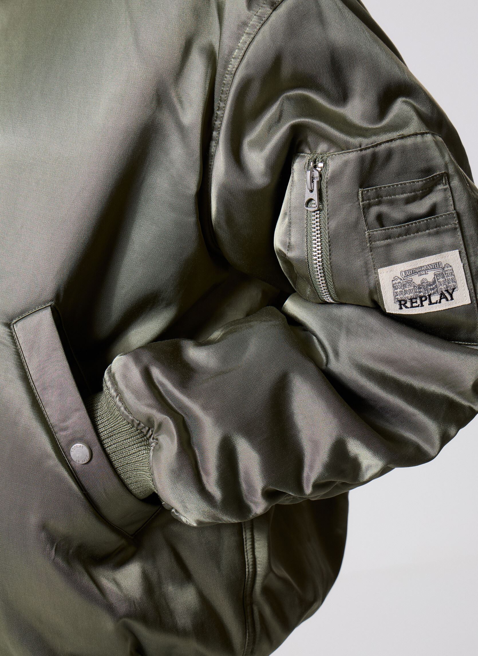 Mantels Blouson COUPE RELAXED dames groen Replay Mantels Blouson COUPE RELAXED dames groen SAGE GREEN