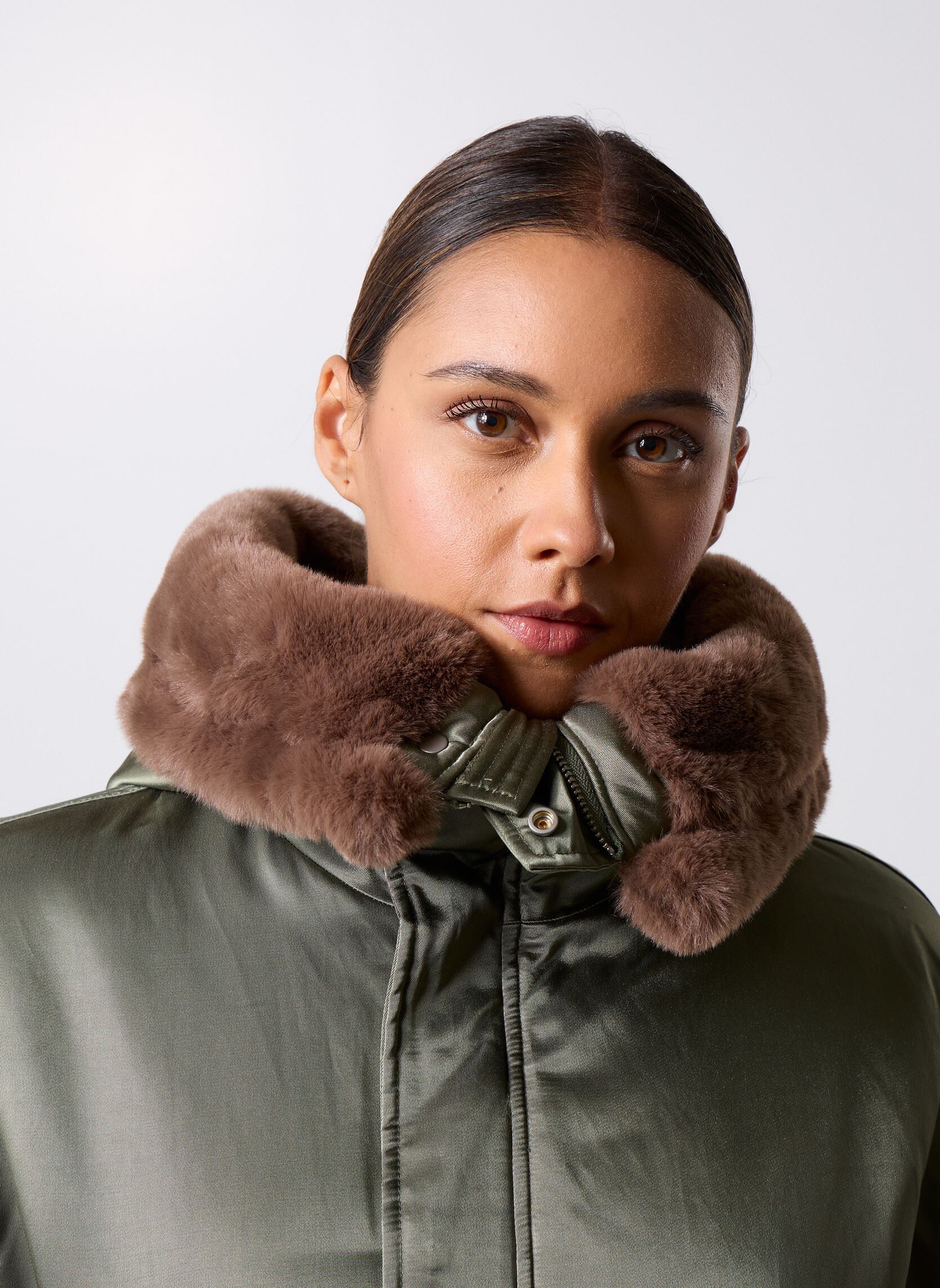 Mantels Blouson COUPE RELAXED dames groen Replay Mantels Blouson COUPE RELAXED dames groen SAGE GREEN