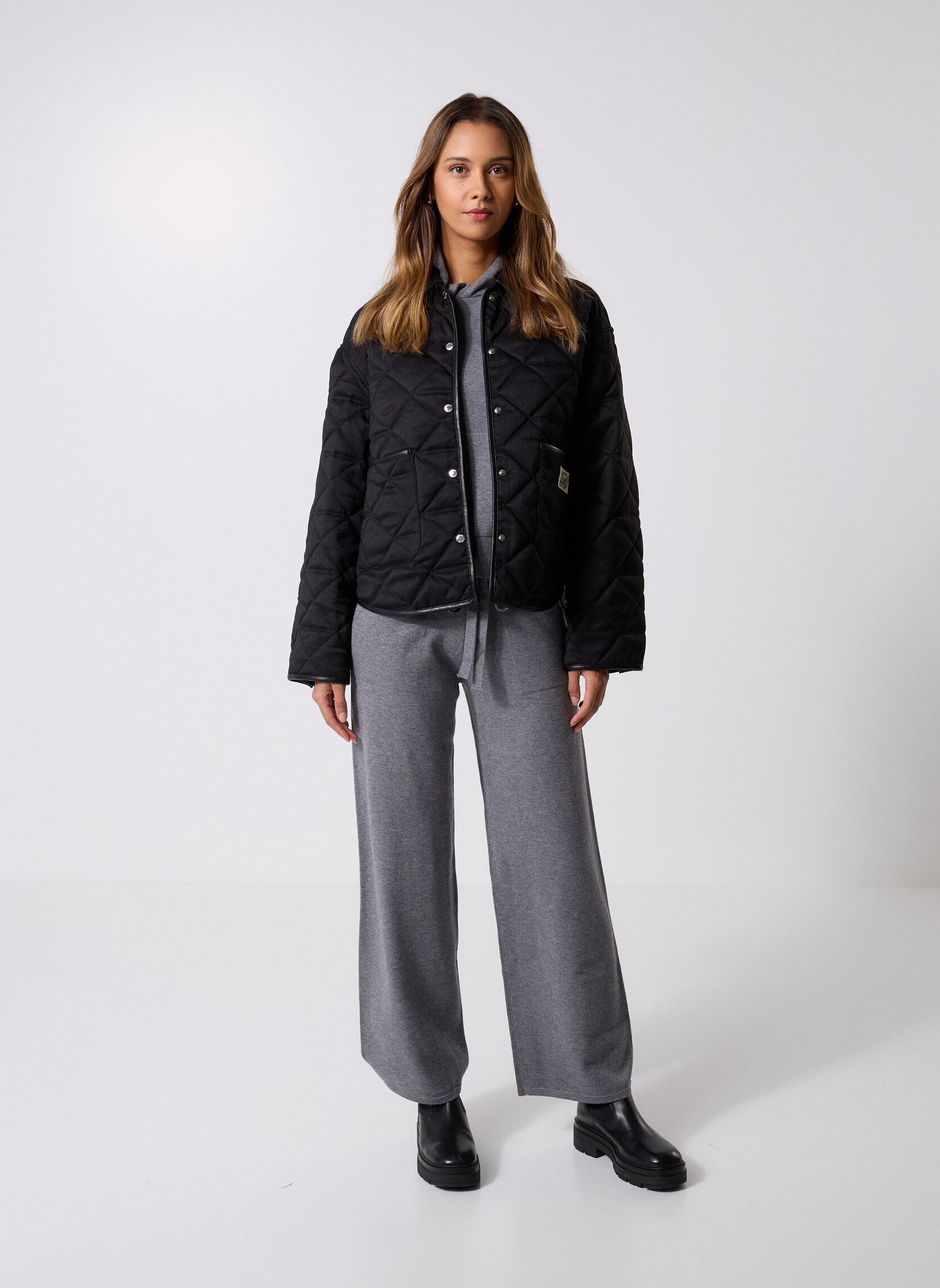 Manteaux Femme 3153L-NOIR Escandelle | Efashion Paris sur eFashion