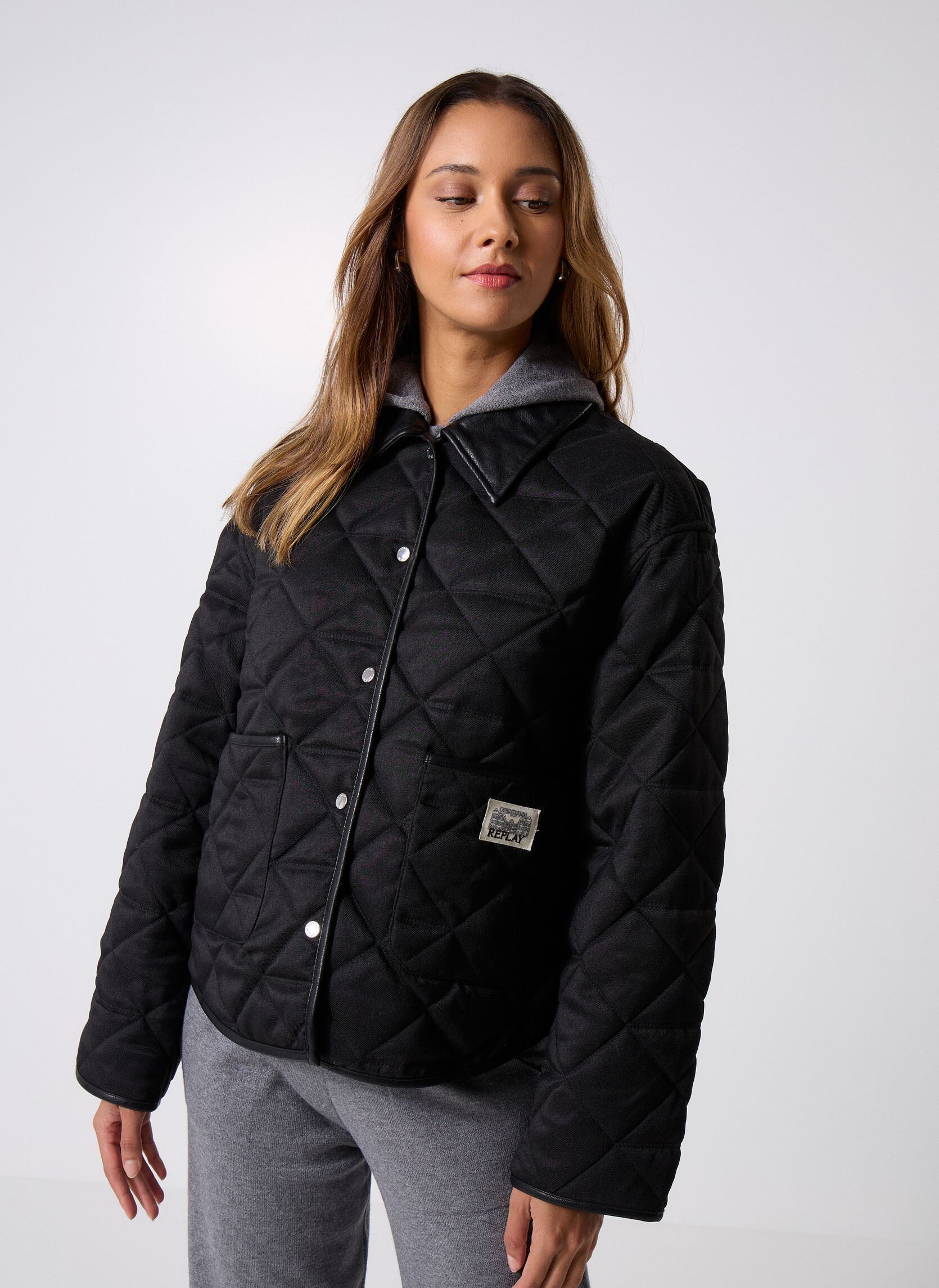 Vêtements Replay Blouson COUPE RELAXED pour - vue 2