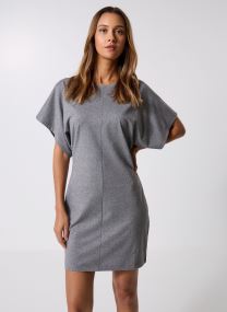 Kleider Habit SILVER LUREX JERSEY COUPE SLIM damen silber Replay Kleider Habit SILVER LUREX JERSEY COUPE SLIM damen silber SILVER LUREX
