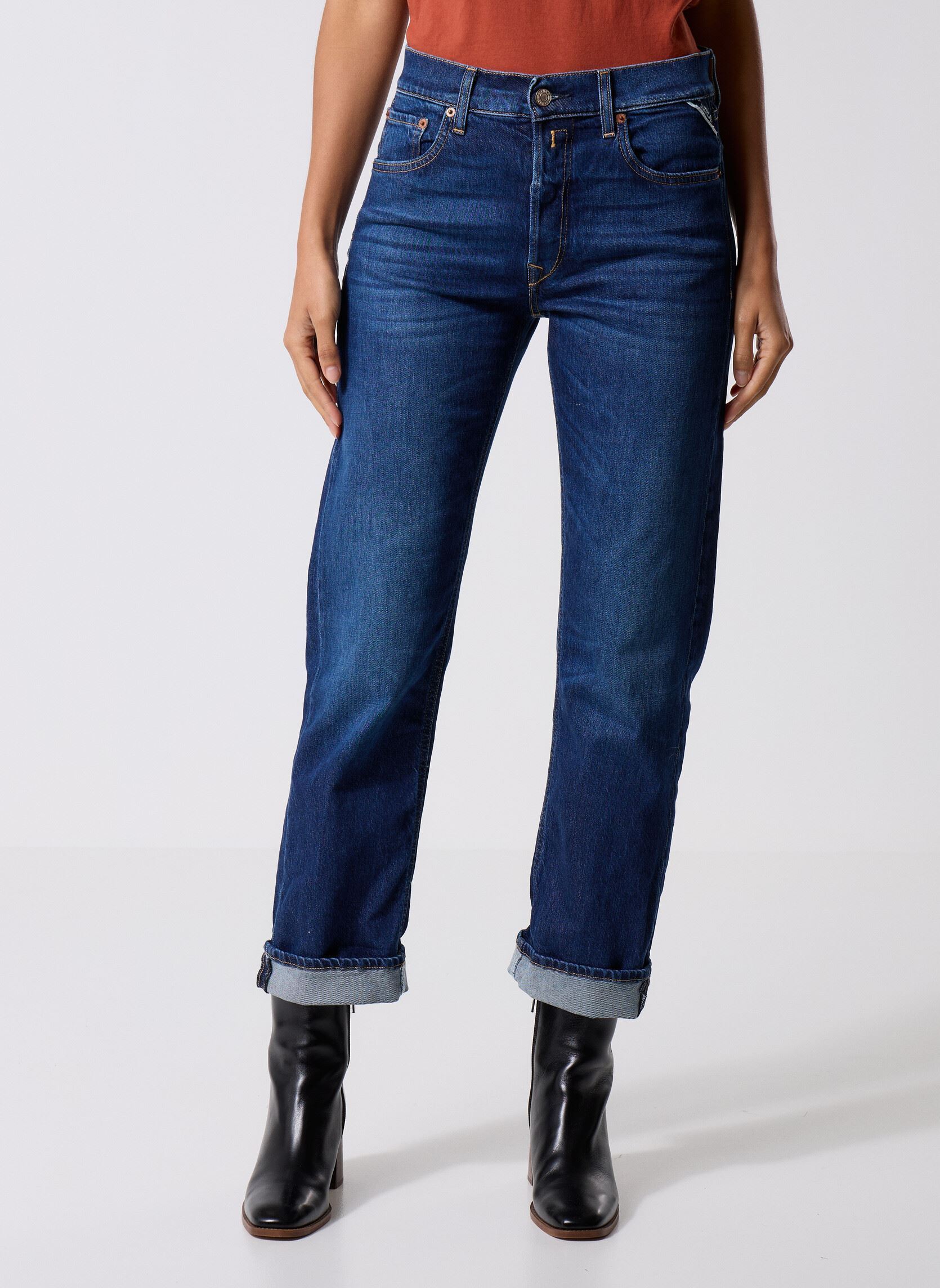 Vêtements Replay Pantalon AUBRY COUPE RELAXED BOY pour