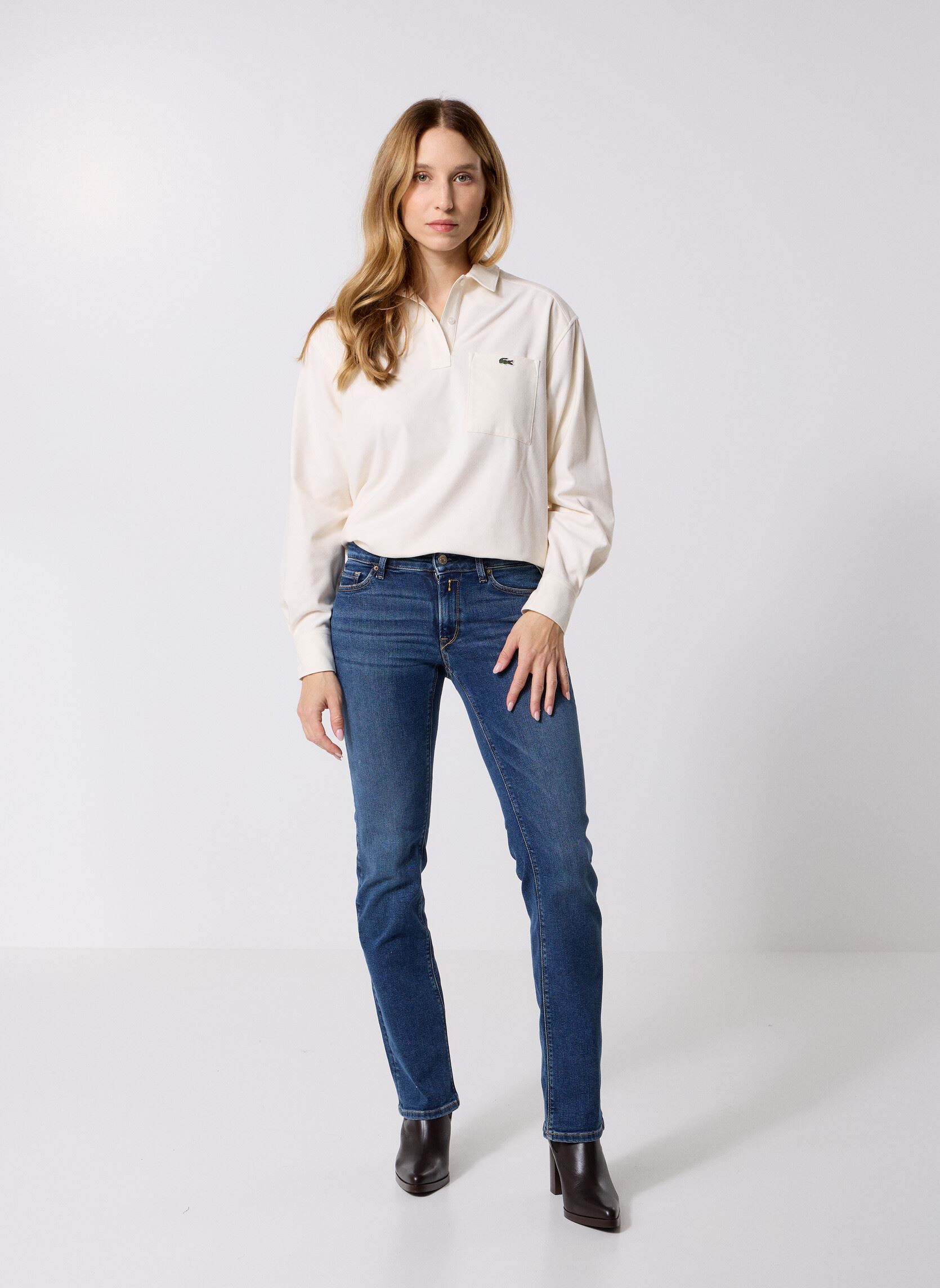 Jeans flare Pantalon DENIM NEW LUZ BOOTCUT COUPE BOO femme bleu Replay Jeans flare Pantalon DENIM NEW LUZ BOOTCUT COUPE BOO femme bleu DARK BLUE