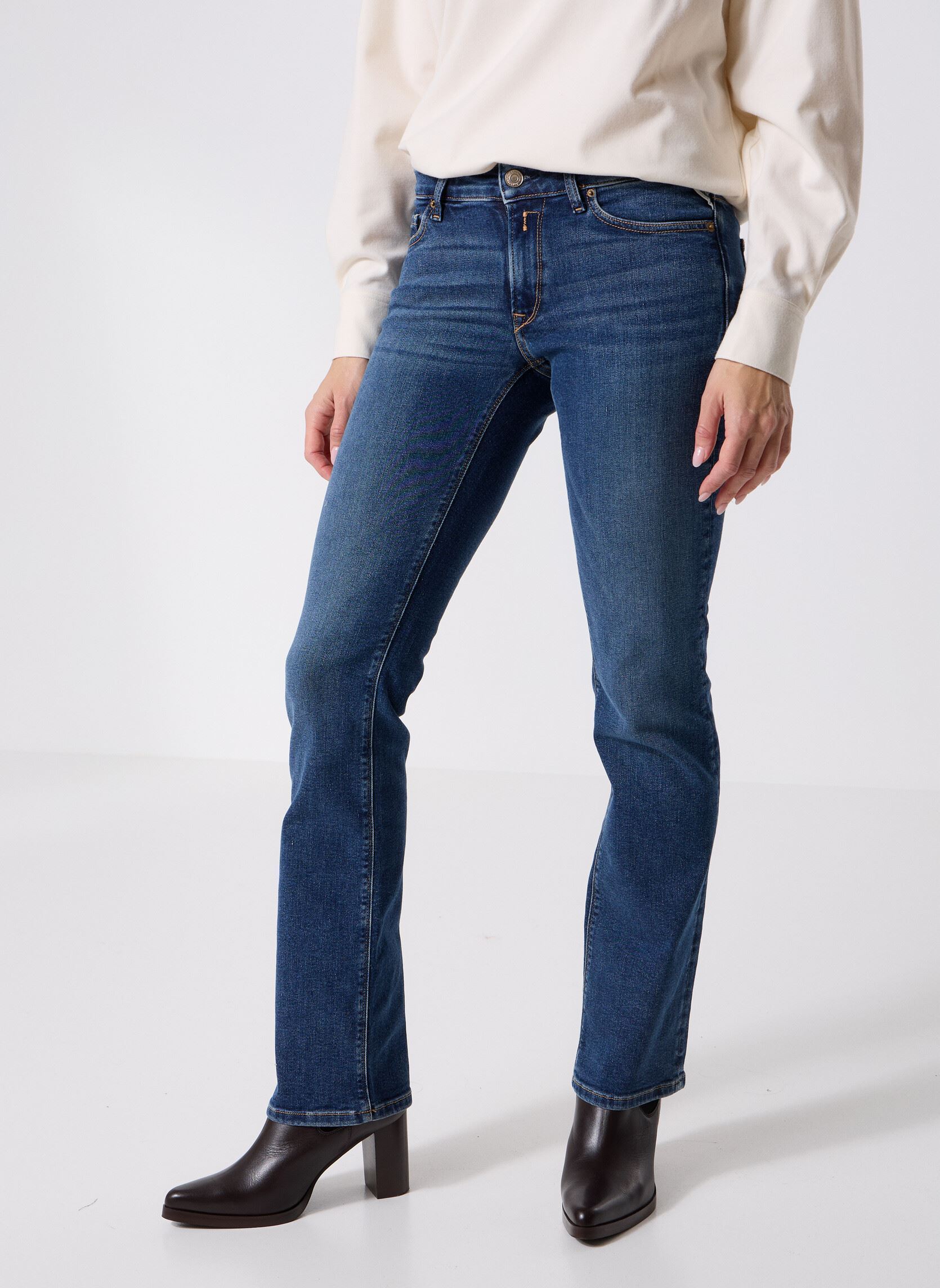 Vêtements Replay Pantalon NEW LUZ BOOTCUT COUPE BOOTCUT pour Femme