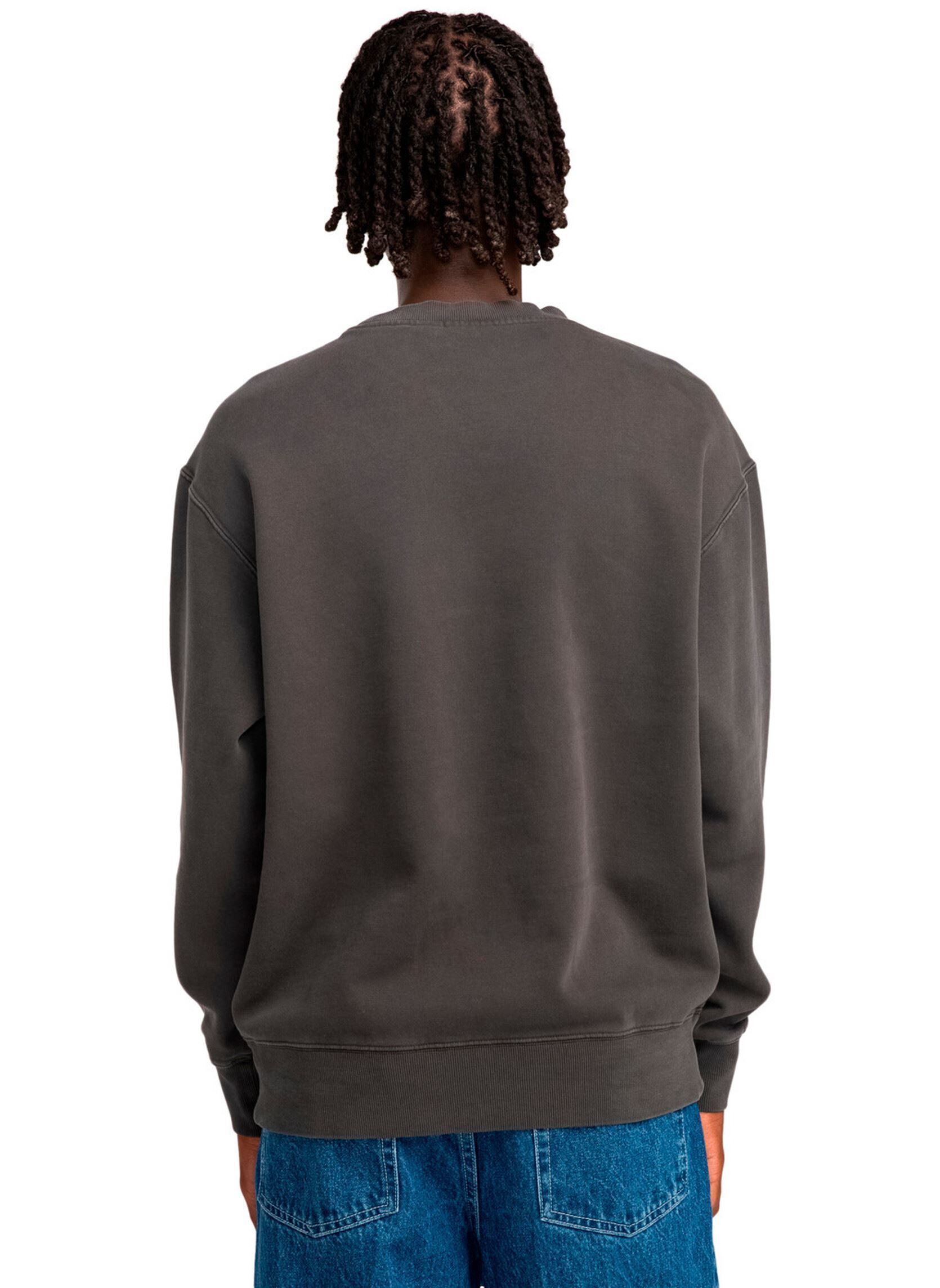 Sweats Lowcase Pigment Cr homme noir Element Sweats Lowcase Pigment Cr homme noir Off black