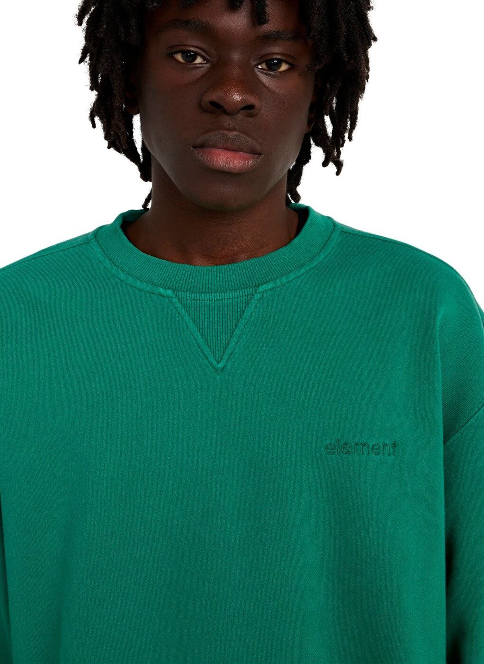 Sweatshirts Lowcase Pigment Cr heren groen Element Sweatshirts Lowcase Pigment Cr heren groen FIR