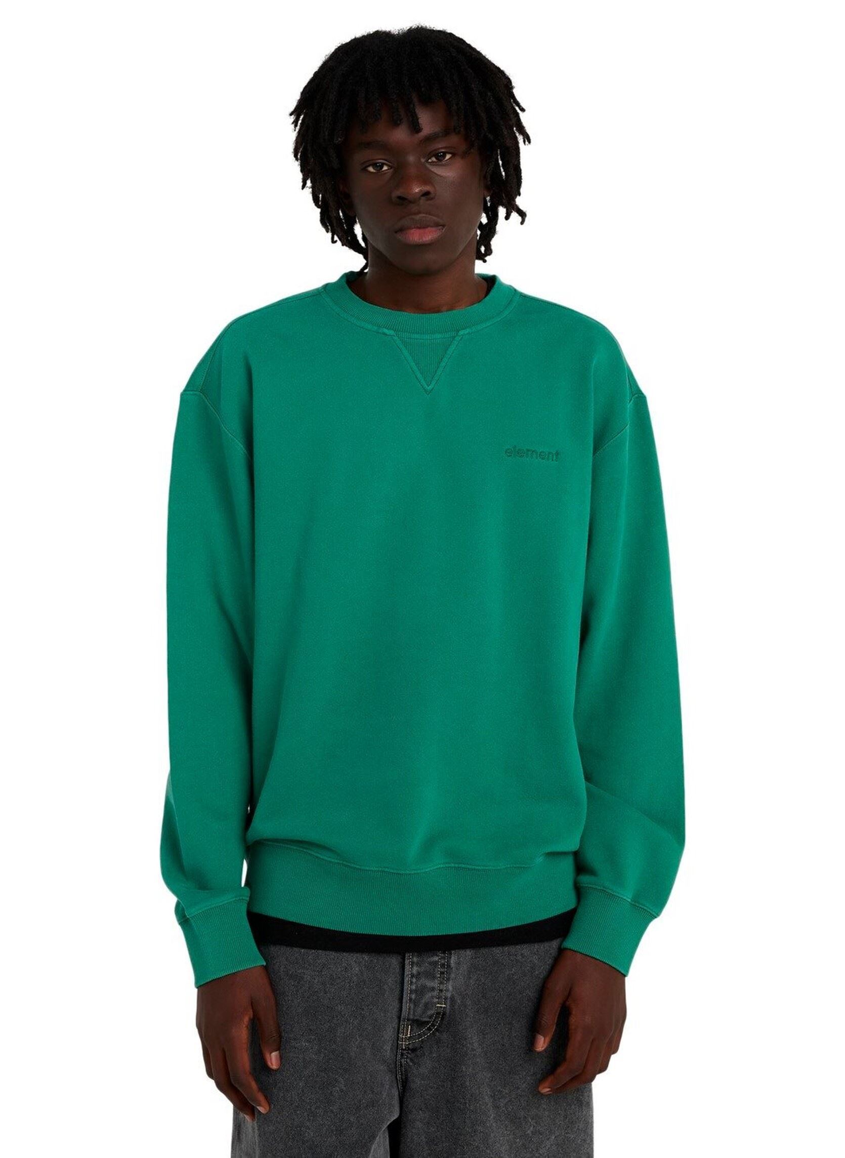 Sweatshirts Lowcase Pigment Cr heren groen Element Sweatshirts Lowcase Pigment Cr heren groen FIR