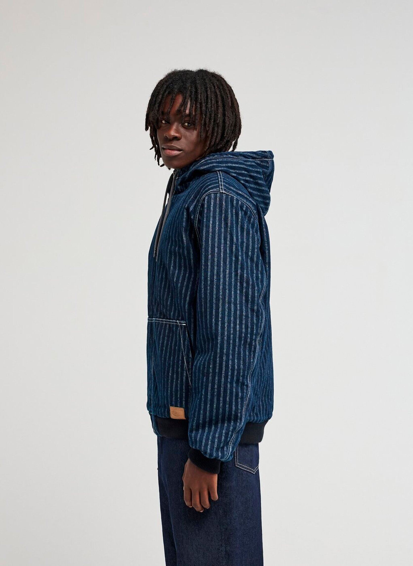 Vestes en jean Dulcey Denim homme bleu Element Vestes en jean Dulcey Denim homme bleu HERRINGBONE DENIM