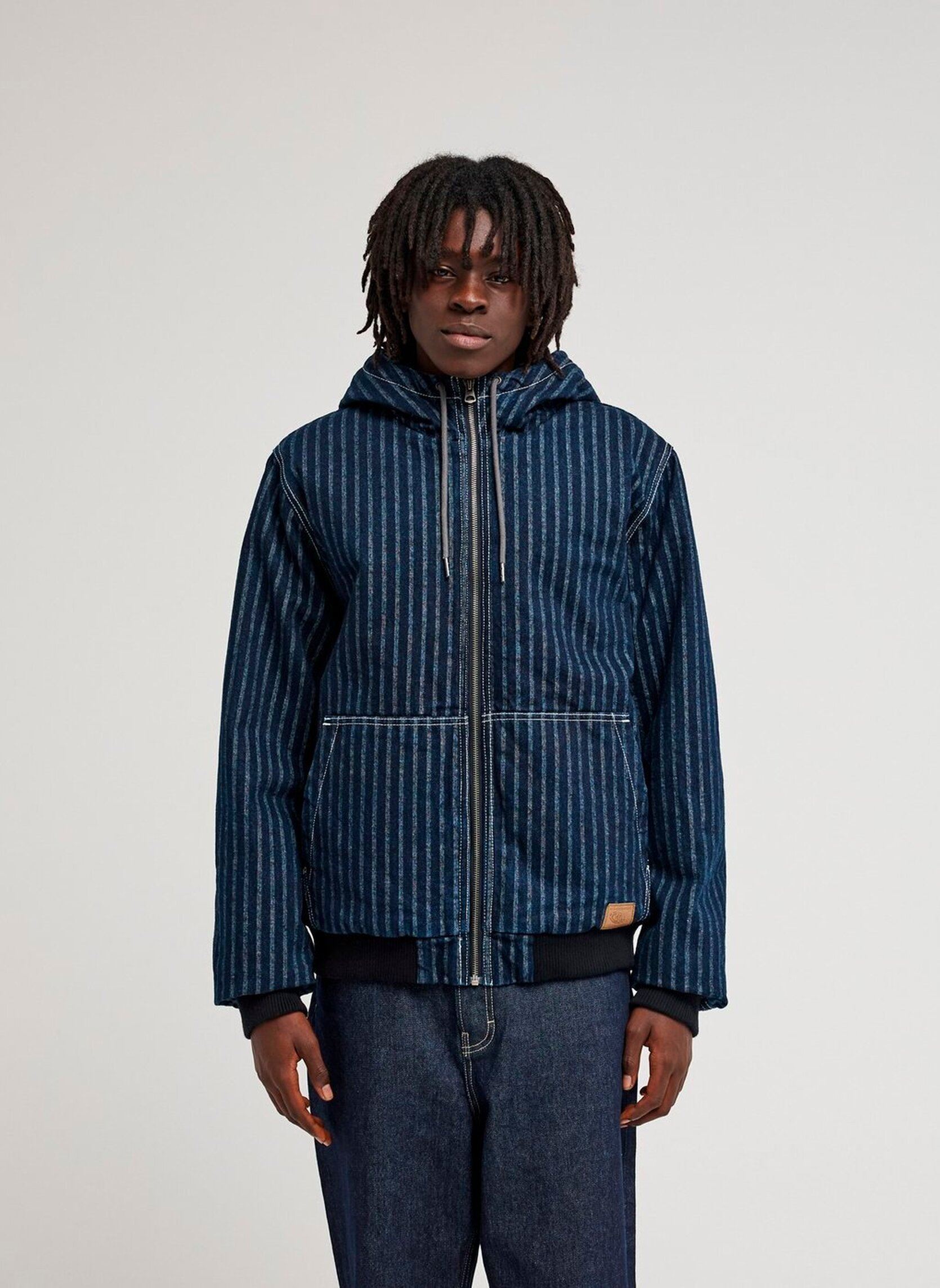 Vestes en jean Dulcey Denim homme bleu Element Vestes en jean Dulcey Denim homme bleu HERRINGBONE DENIM