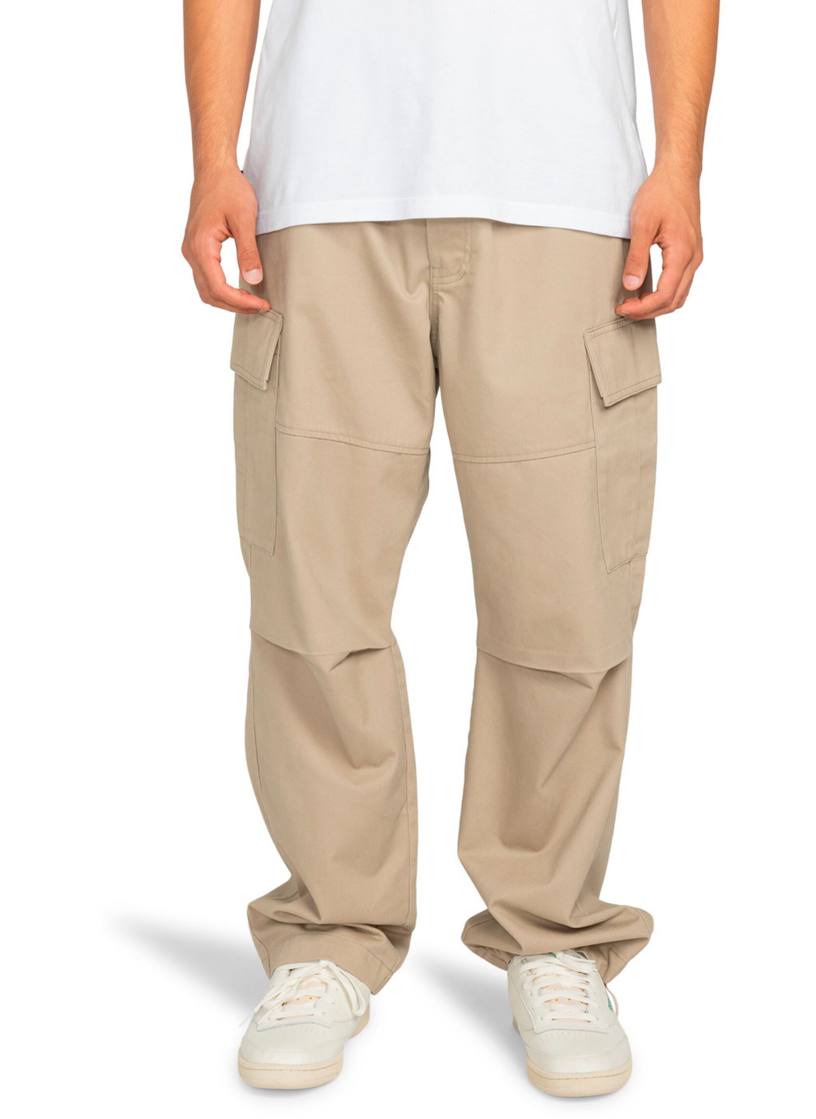 Pantalons chino Big Cargo homme beige Element Pantalons chino Big Cargo homme beige Aluminum