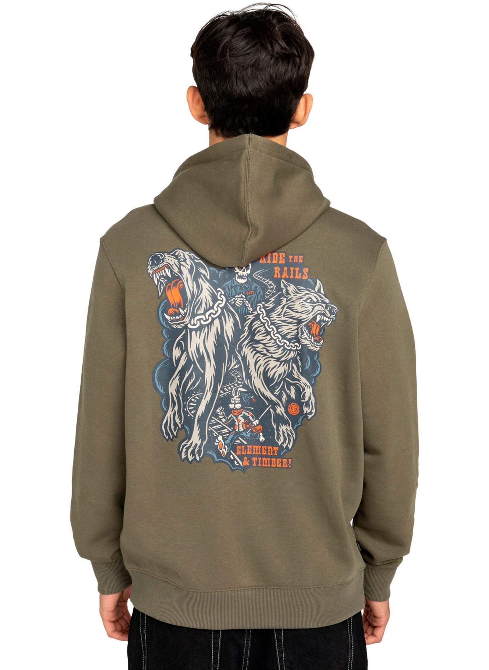 Sweats à capuche Timber Guard Dogs Po homme vert Element Sweats à capuche Timber Guard Dogs Po homme vert KALAMATA