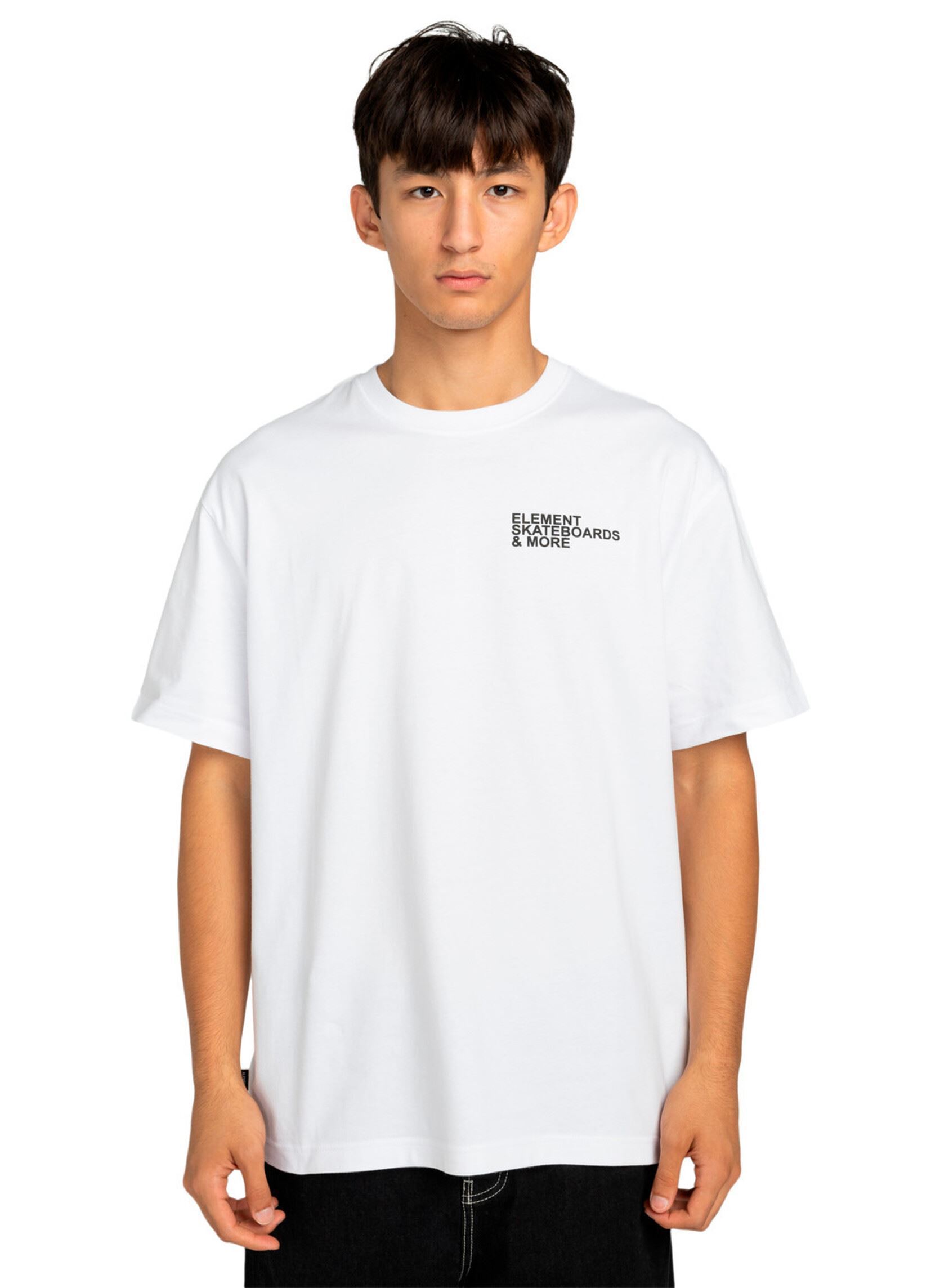 Tee-shirts manches courtes Motion Tree Ss homme blanc Element Tee-shirts manches courtes Motion Tree Ss homme blanc OPTIC WHITE