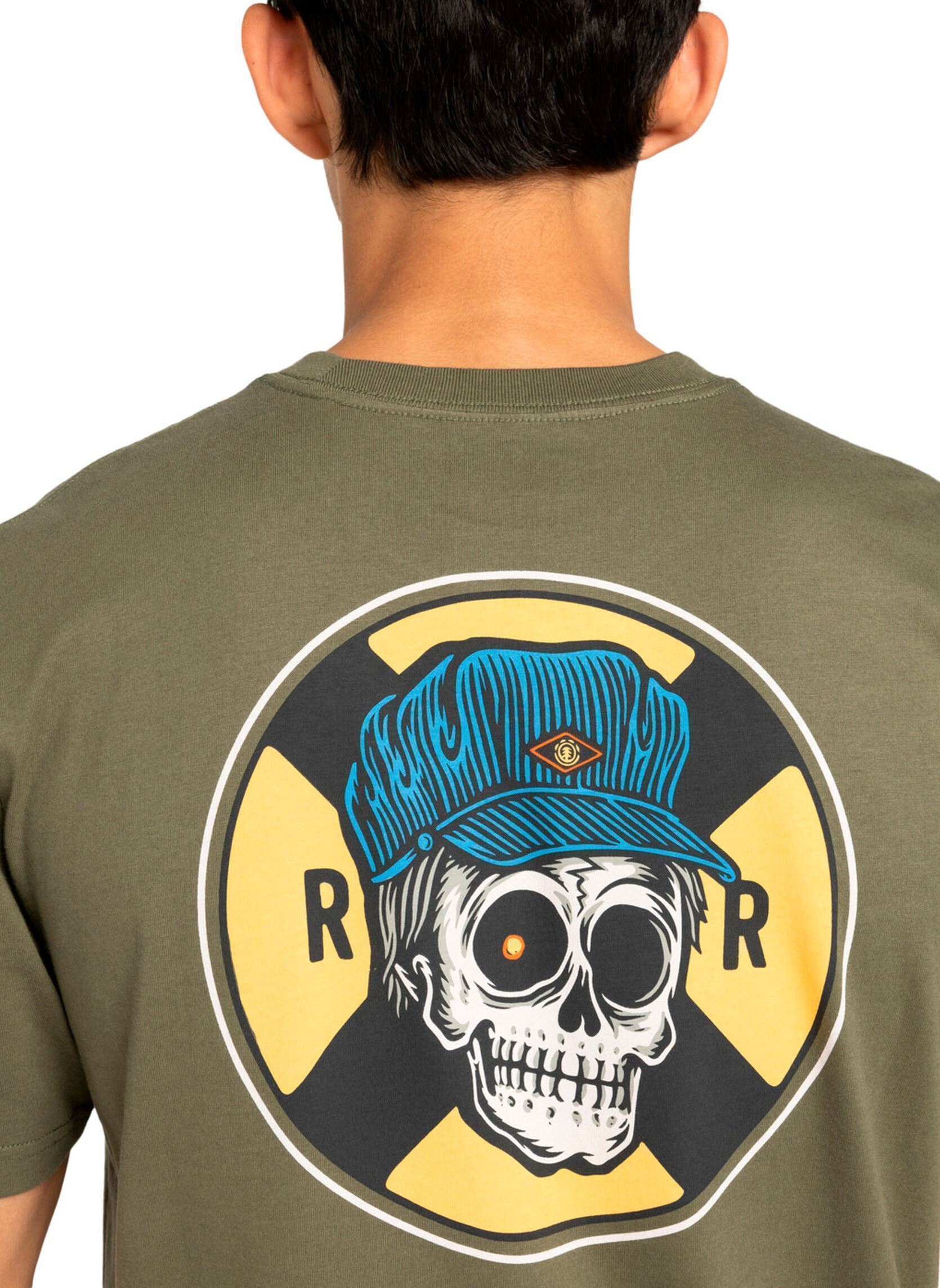 Tee-shirts manches courtes Timber Signs Ss homme vert Element Tee-shirts manches courtes Timber Signs Ss homme vert KALAMATA