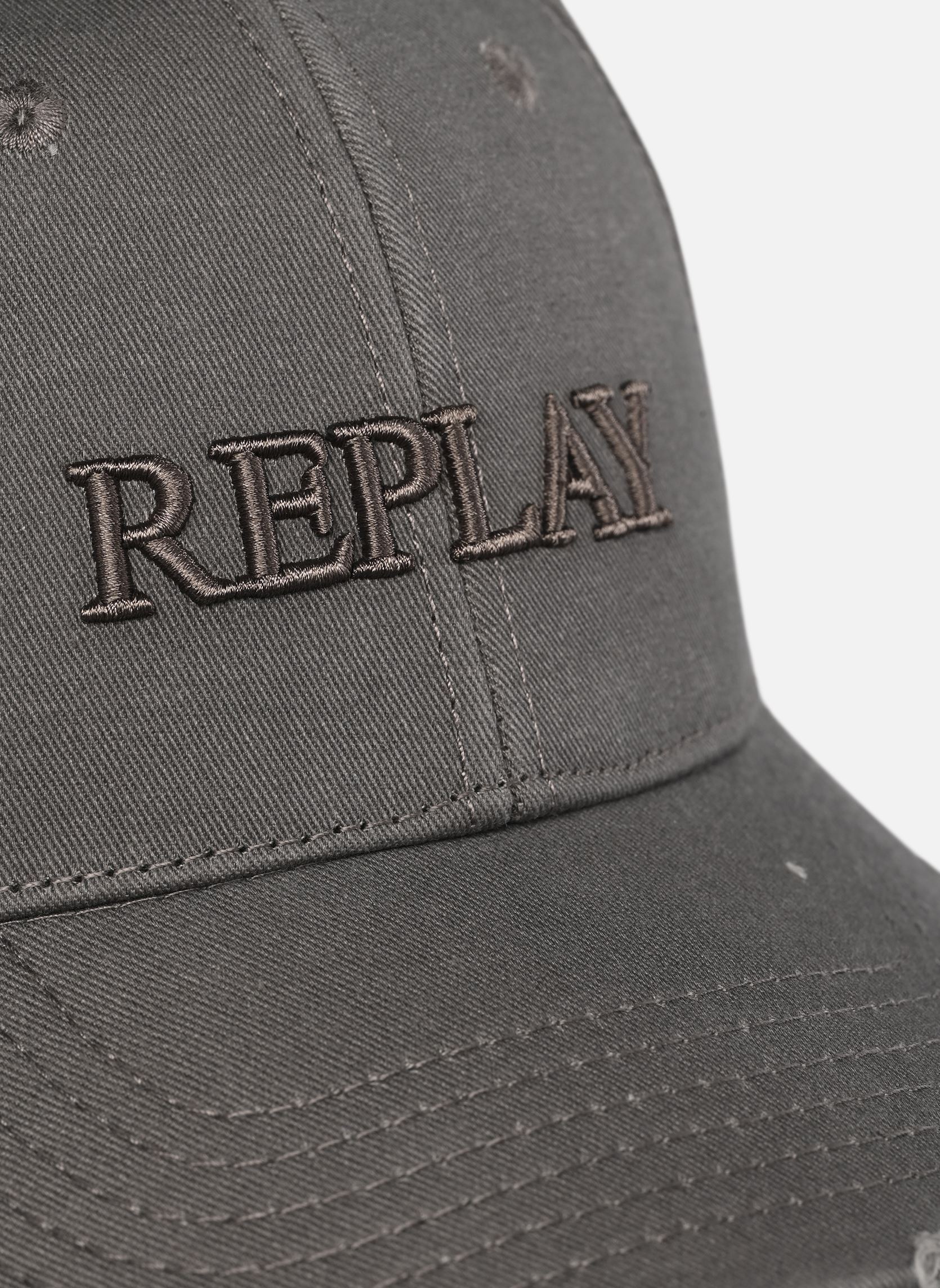 Casquettes Chapeaudepaille gris Replay Casquettes Chapeaudepaille gris FORMAL GRAY
