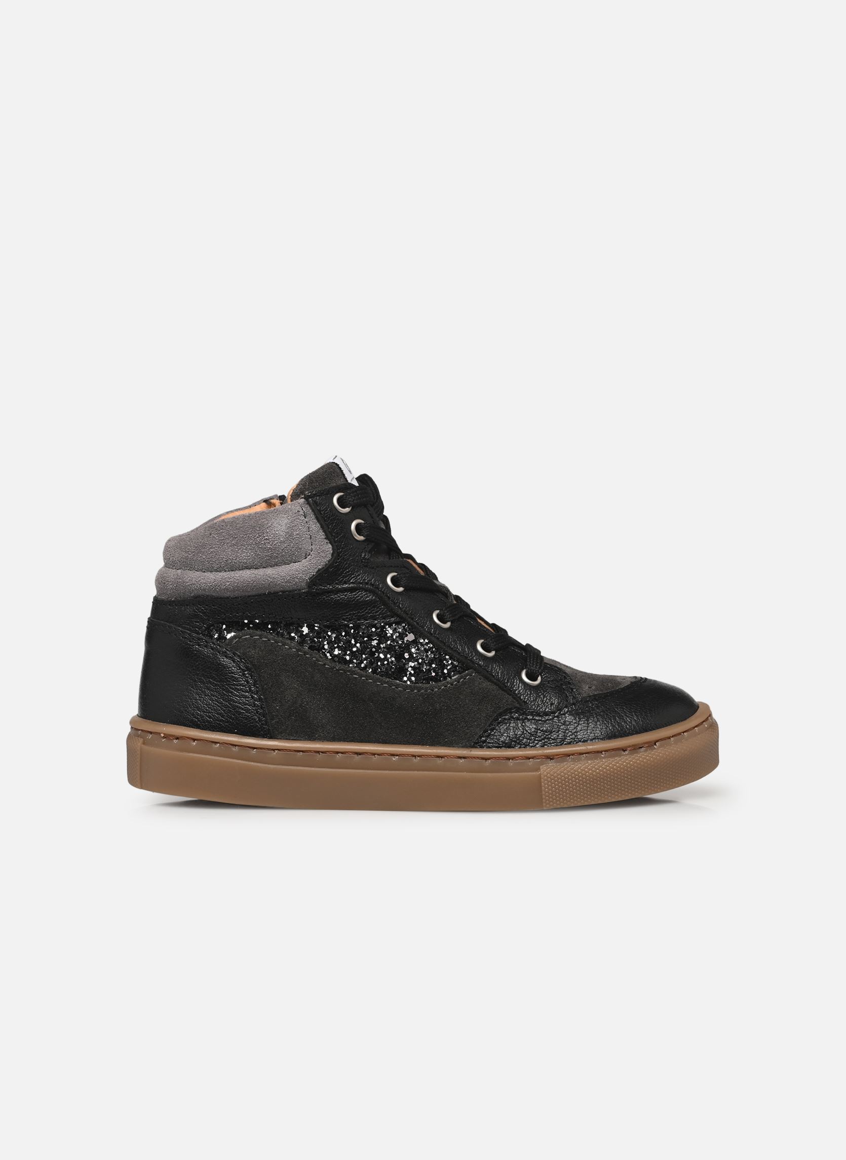 Sneakers alte Courageux bambina nero GBB Sneakers alte Courageux bambina nero CTV NOIR
