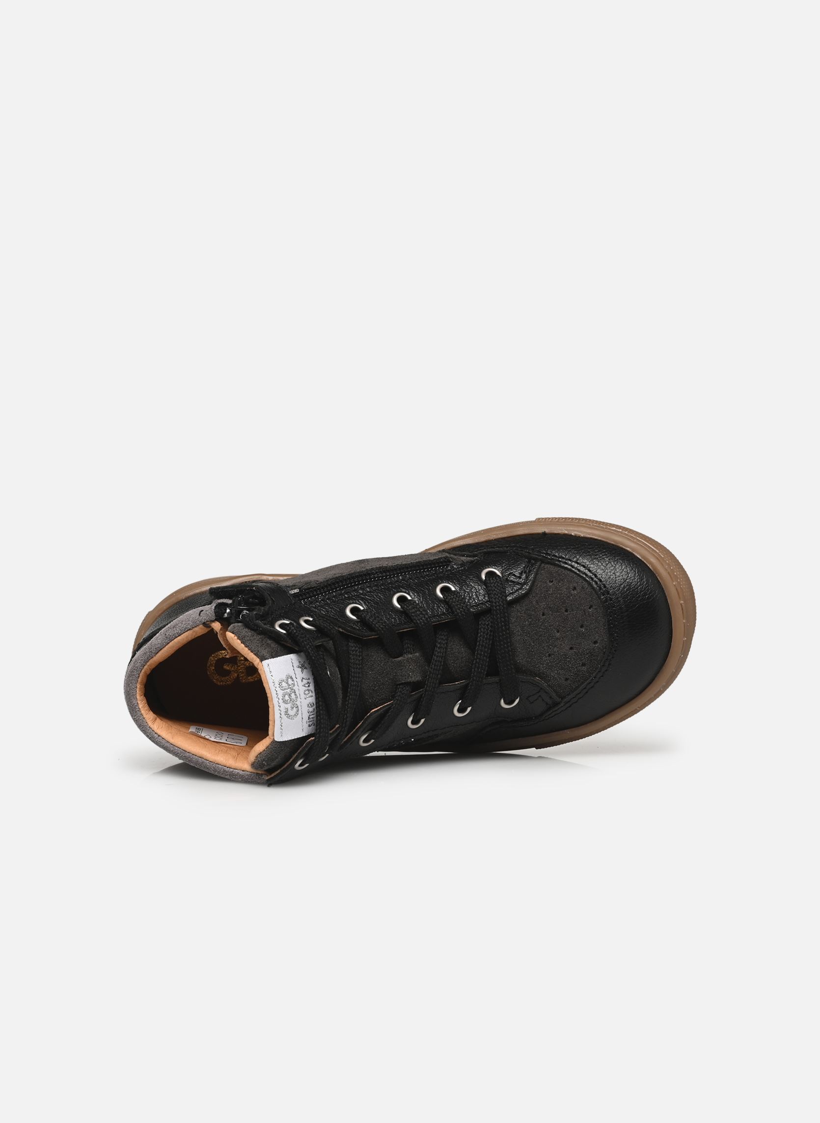 Sneakers alte Courageux bambina nero GBB Sneakers alte Courageux bambina nero CTV NOIR