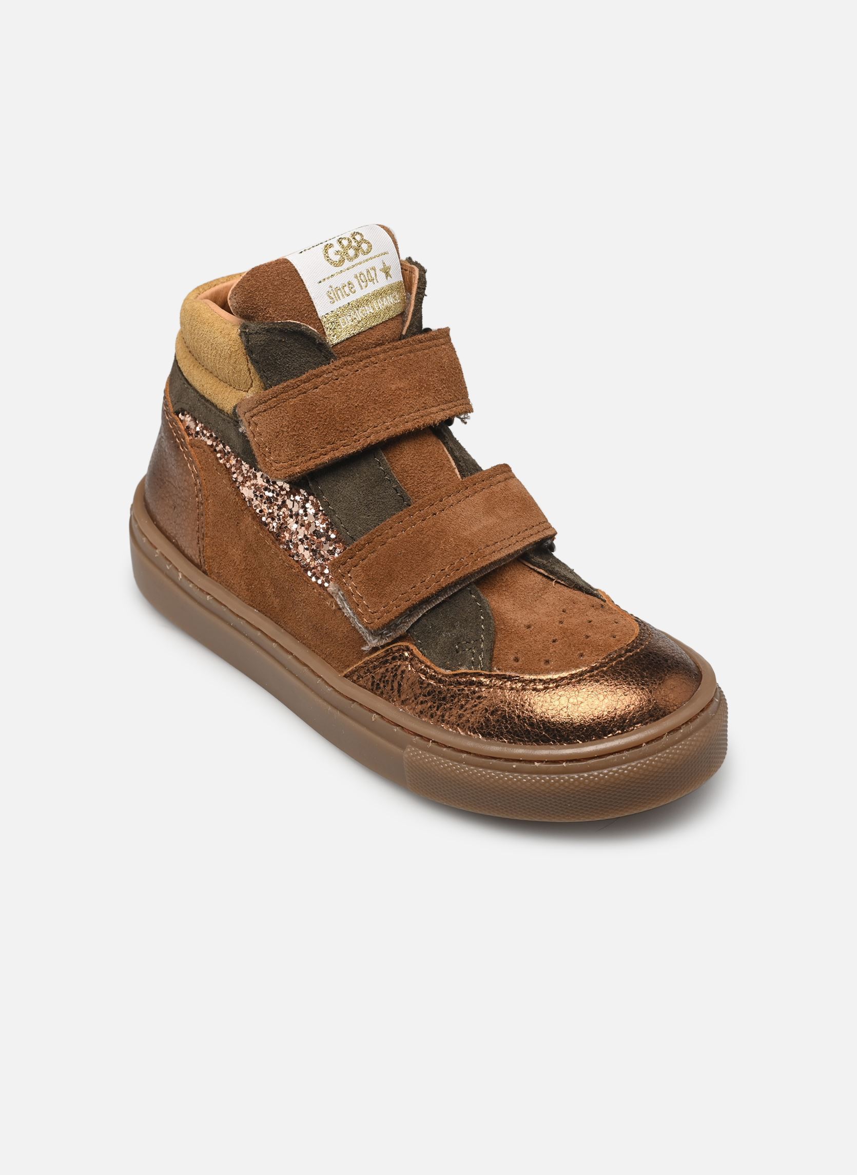Baskets hautes Dominant fille marron GBB Baskets hautes Dominant fille marron CTV CAMEL BRONZE